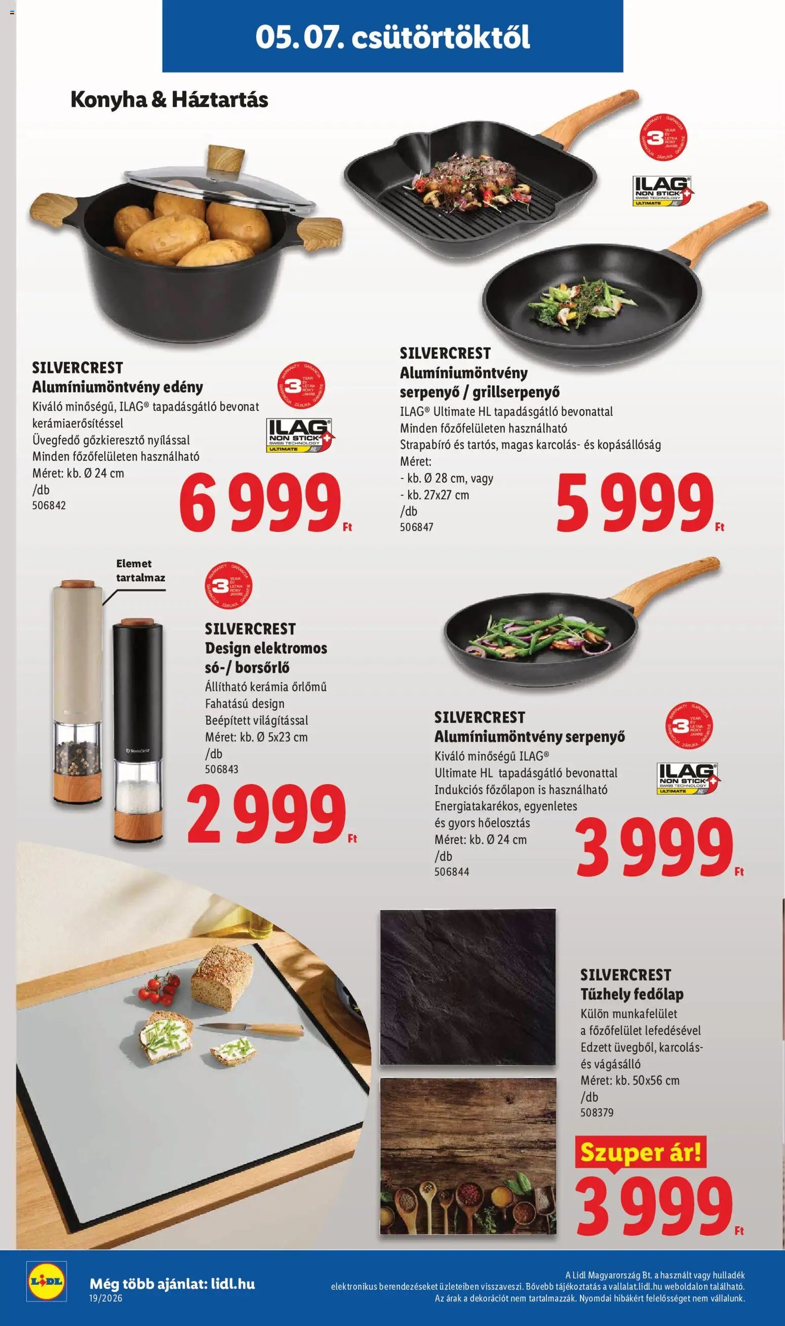 Lidl újság 2026.05.07. Lidl akciós újság (2026-05-07 - 2026-05-13)