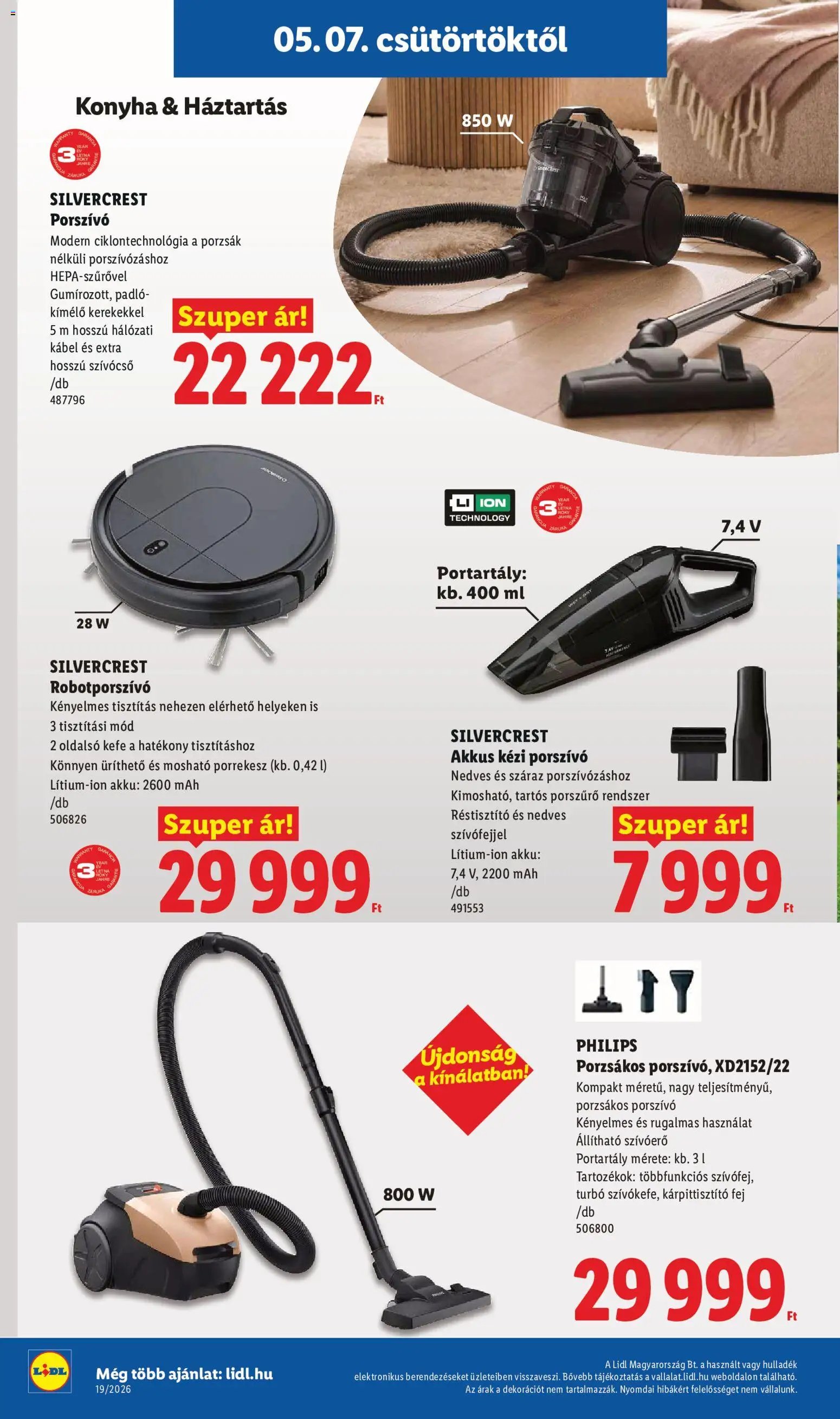 Lidl újság 2026.05.07. Lidl akciós újság (2026-05-07 - 2026-05-13)