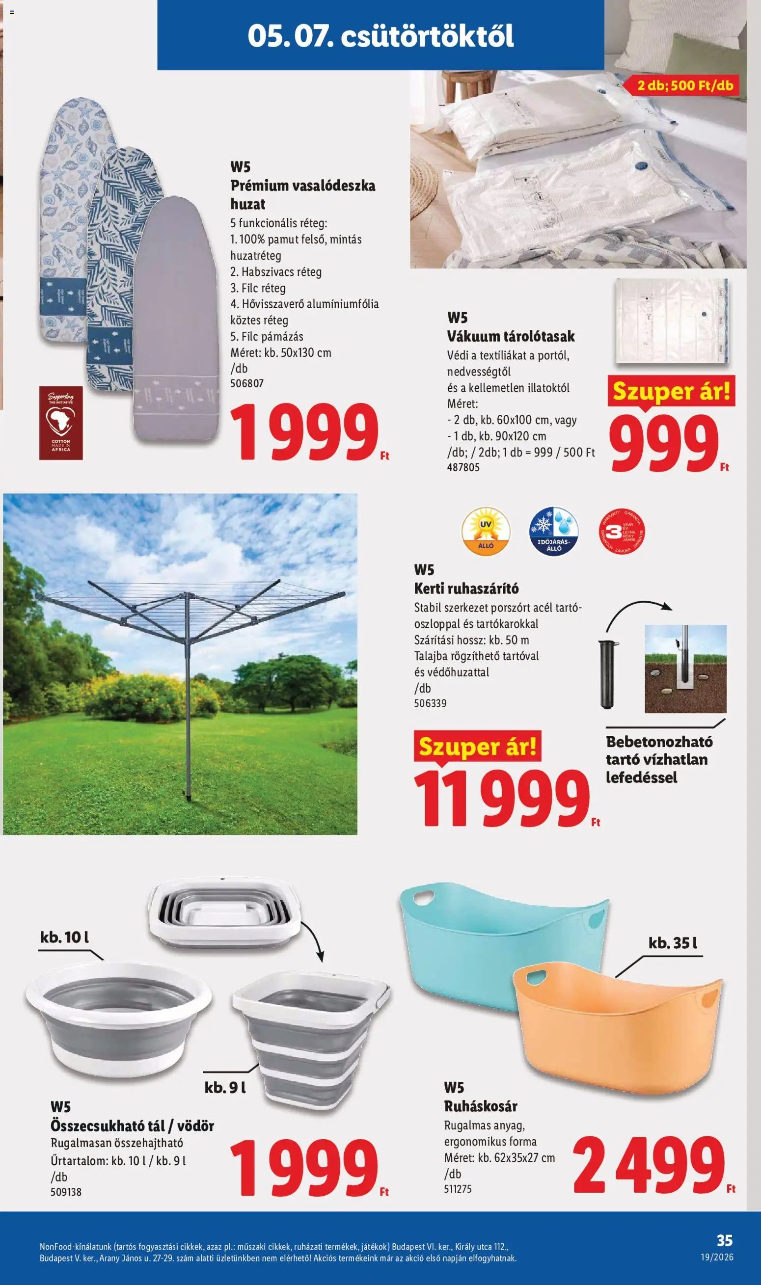Lidl újság 2026.05.07. Lidl akciós újság (2026-05-07 - 2026-05-13)