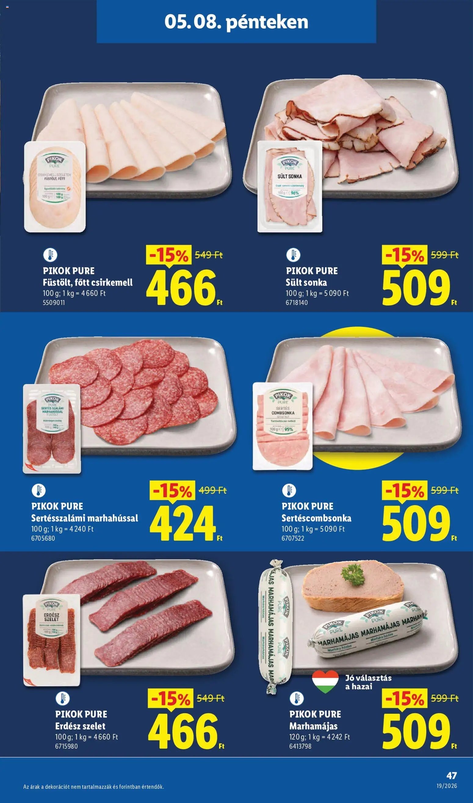 Lidl újság 2026.05.07. Lidl akciós újság (2026-05-07 - 2026-05-13)