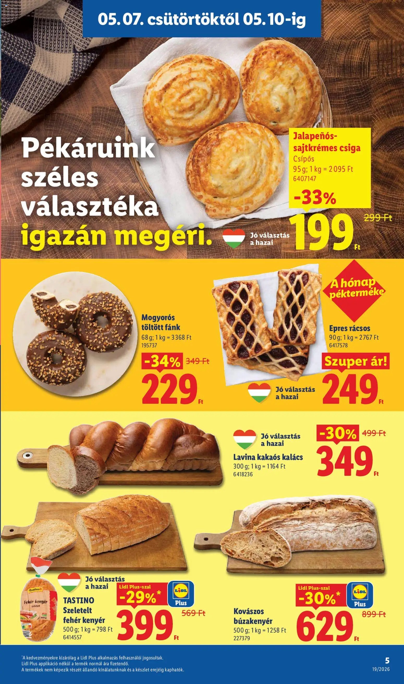 Lidl újság 2026.05.07. Lidl akciós újság (2026-05-07 - 2026-05-13)