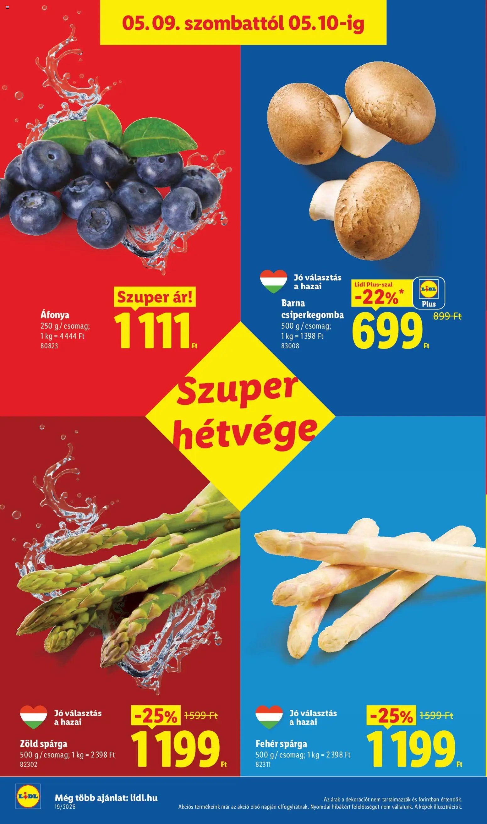 Lidl újság 2026.05.07. Lidl akciós újság (2026-05-07 - 2026-05-13)