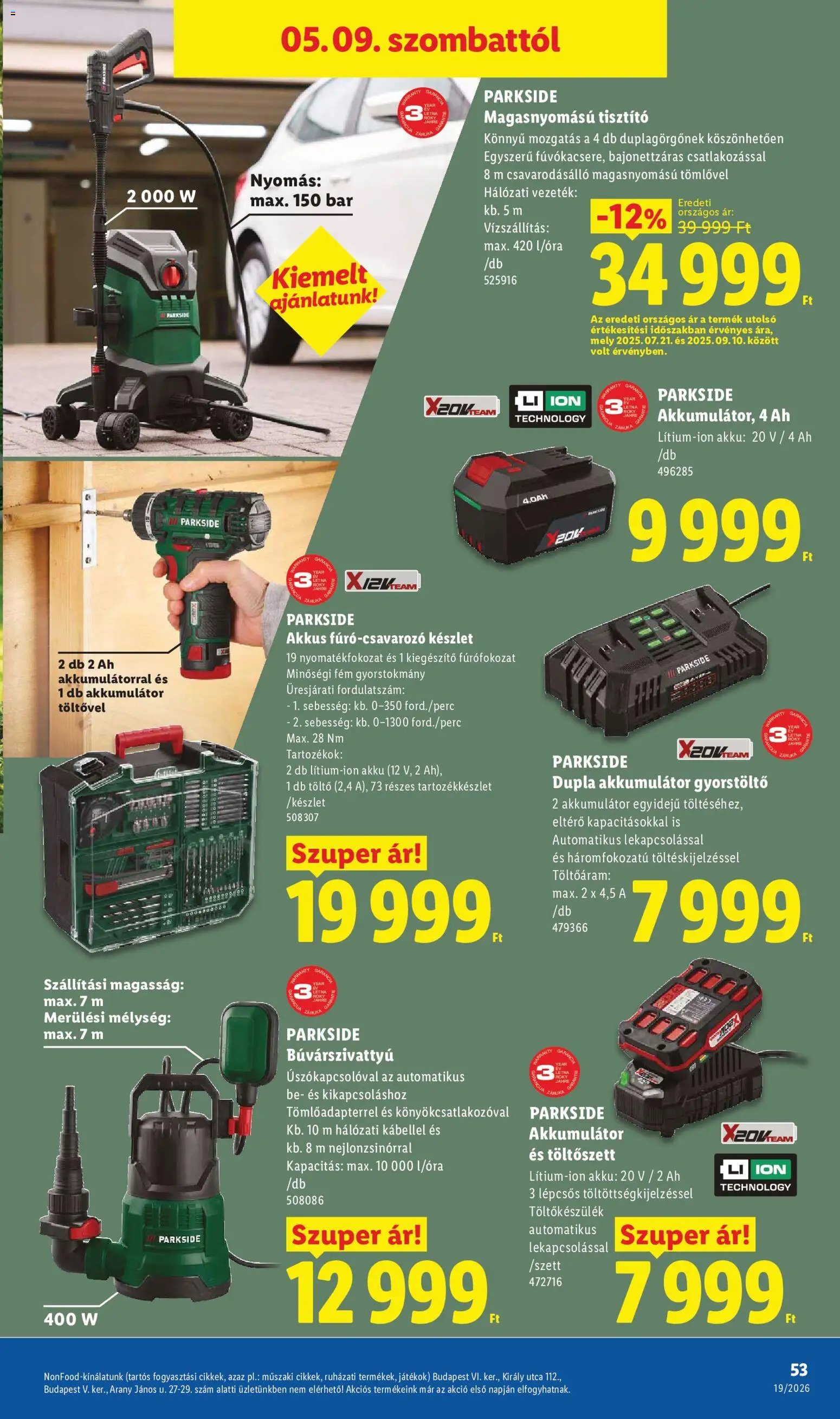 Lidl újság 2026.05.07. Lidl akciós újság (2026-05-07 - 2026-05-13)