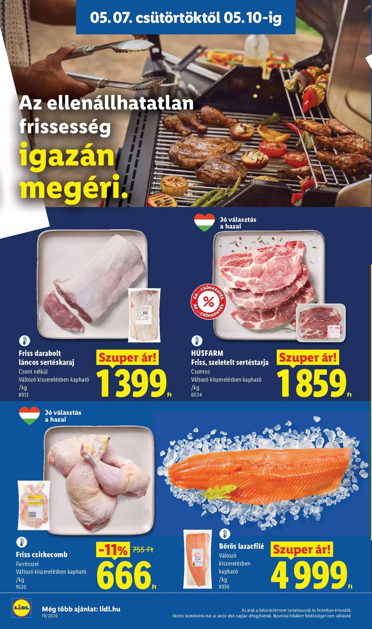 Lidl újság 2026.05.07. Lidl akciós újság (2026-05-07 - 2026-05-13)