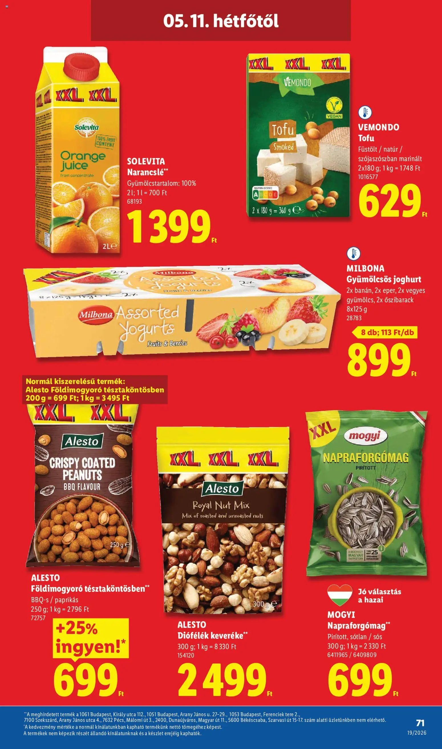 Lidl újság 2026.05.07. Lidl akciós újság (2026-05-07 - 2026-05-13)