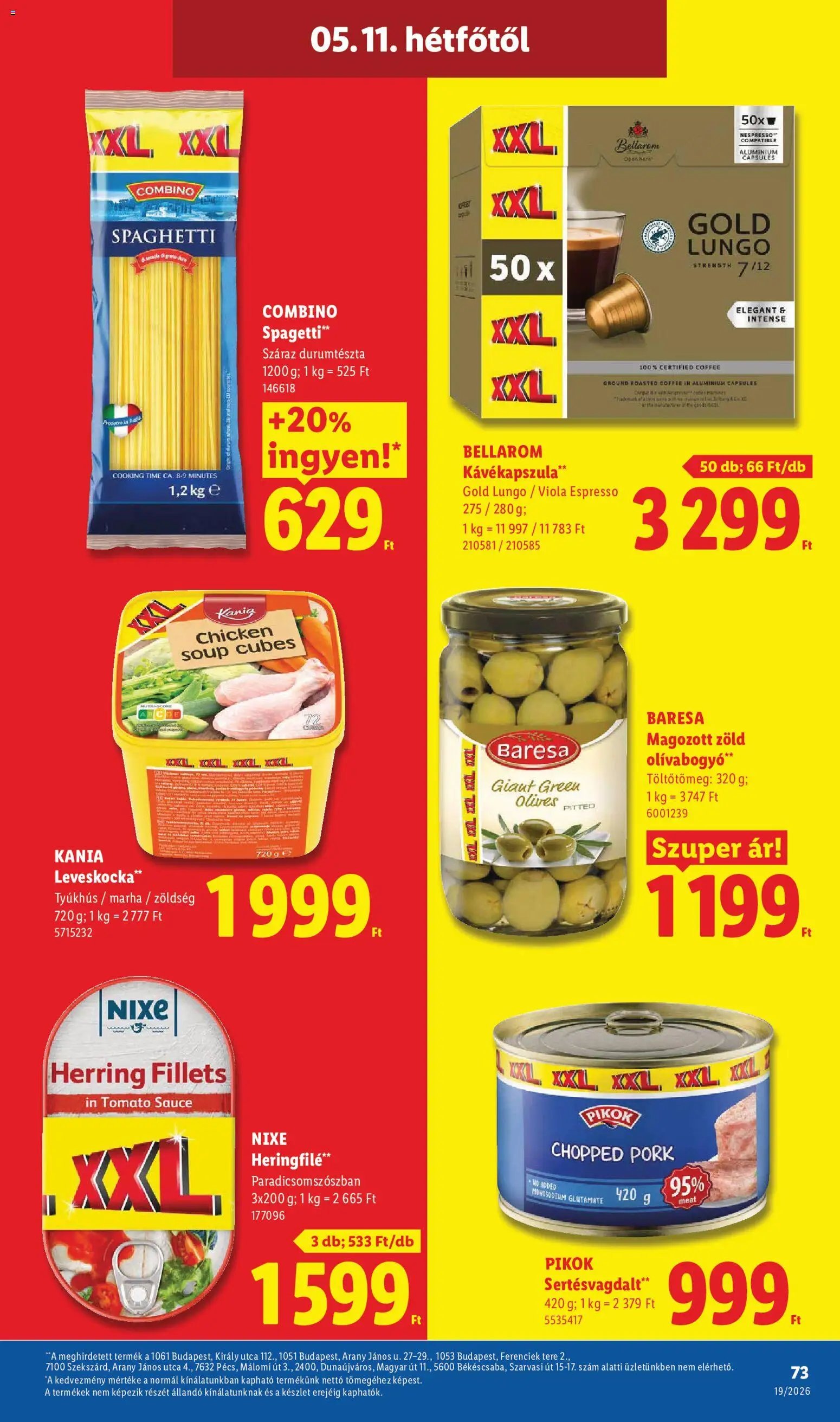 Lidl újság 2026.05.07. Lidl akciós újság (2026-05-07 - 2026-05-13)
