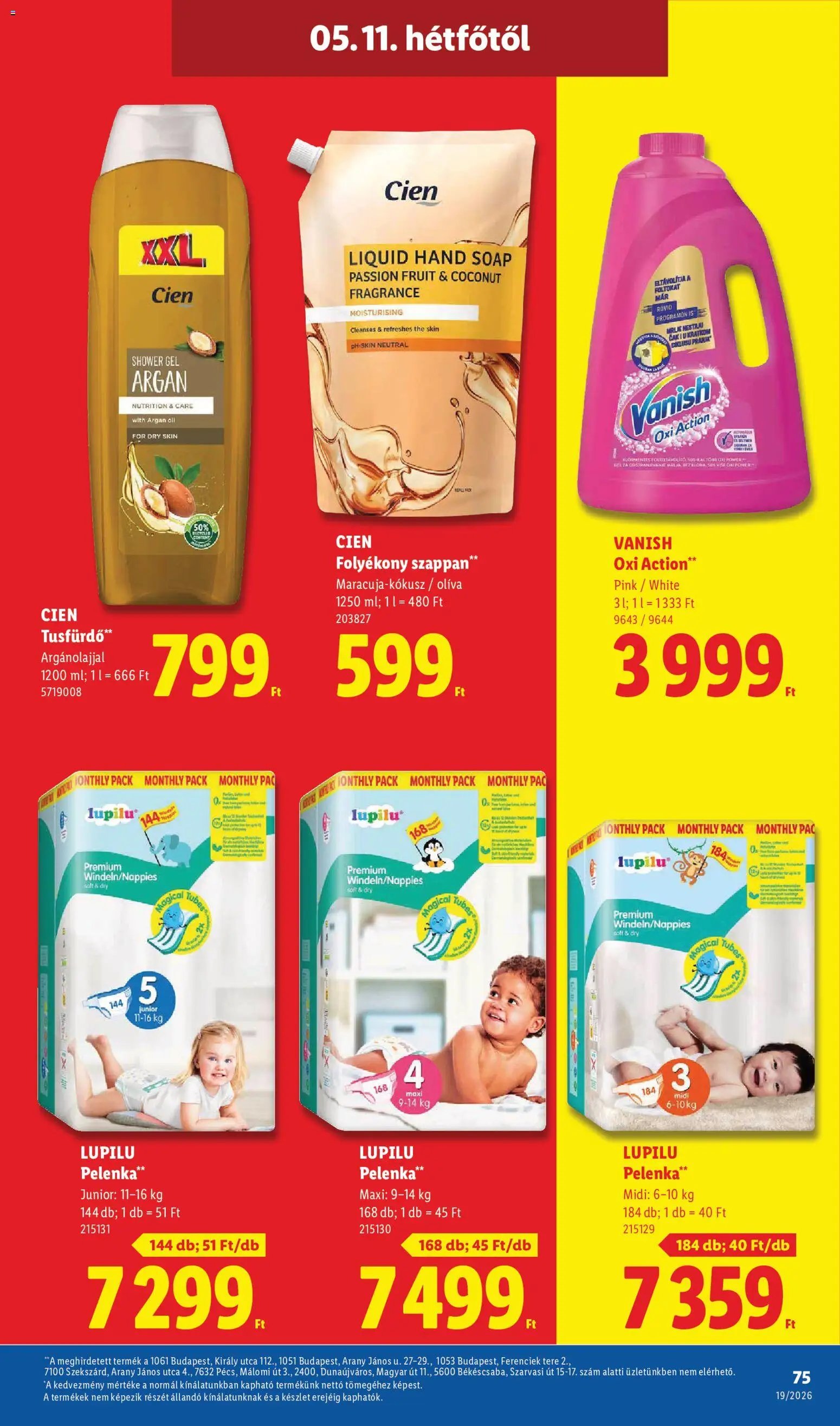 Lidl újság 2026.05.07. Lidl akciós újság (2026-05-07 - 2026-05-13)