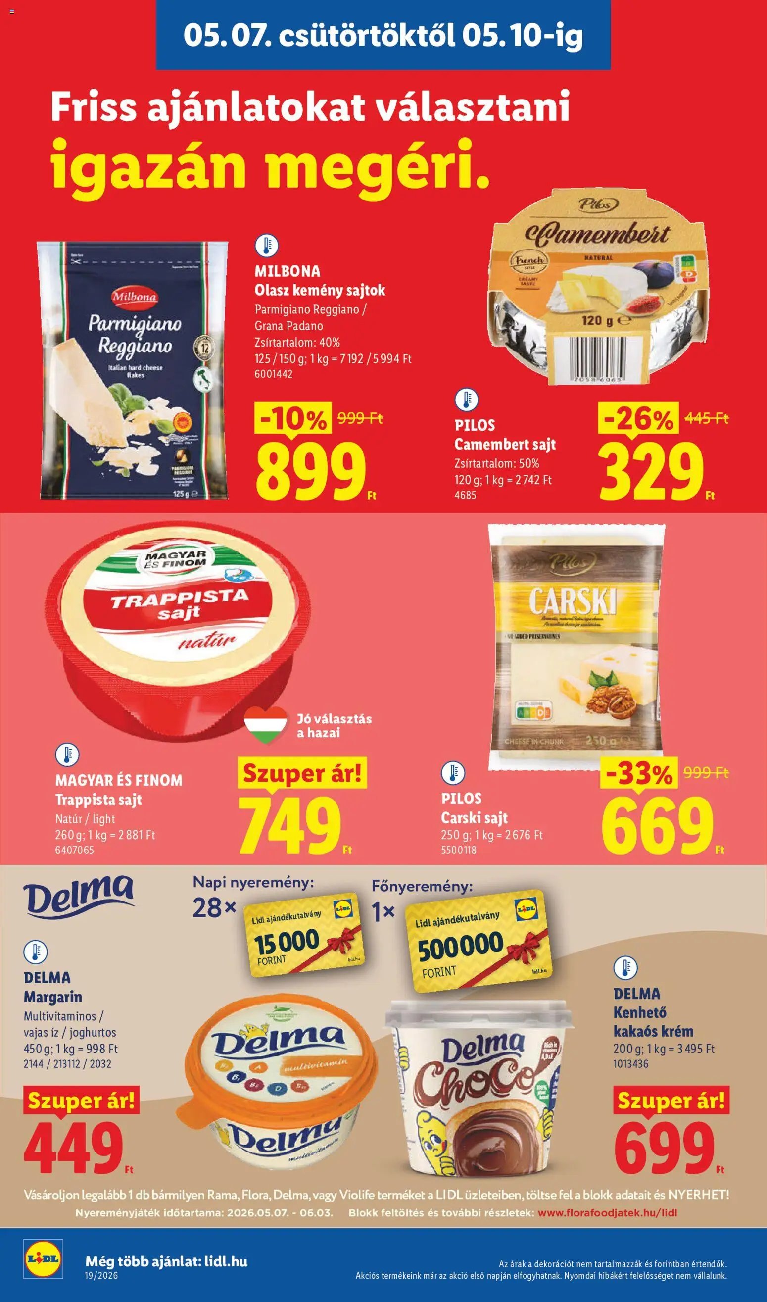 Lidl újság 2026.05.07. Lidl akciós újság (2026-05-07 - 2026-05-13)