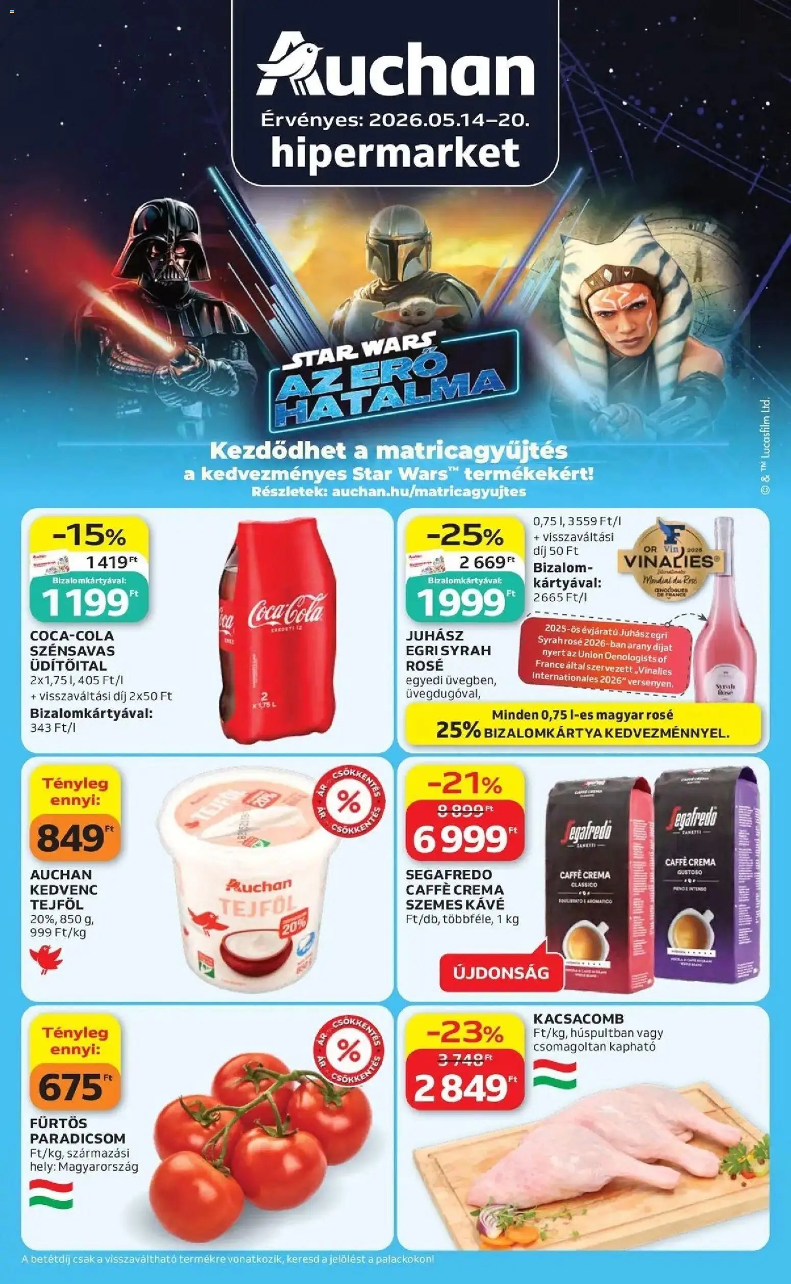 Auchan újság 2026.05.14. Auchan akciós újság Szeged (2026-05-14 - 2026-05-20)