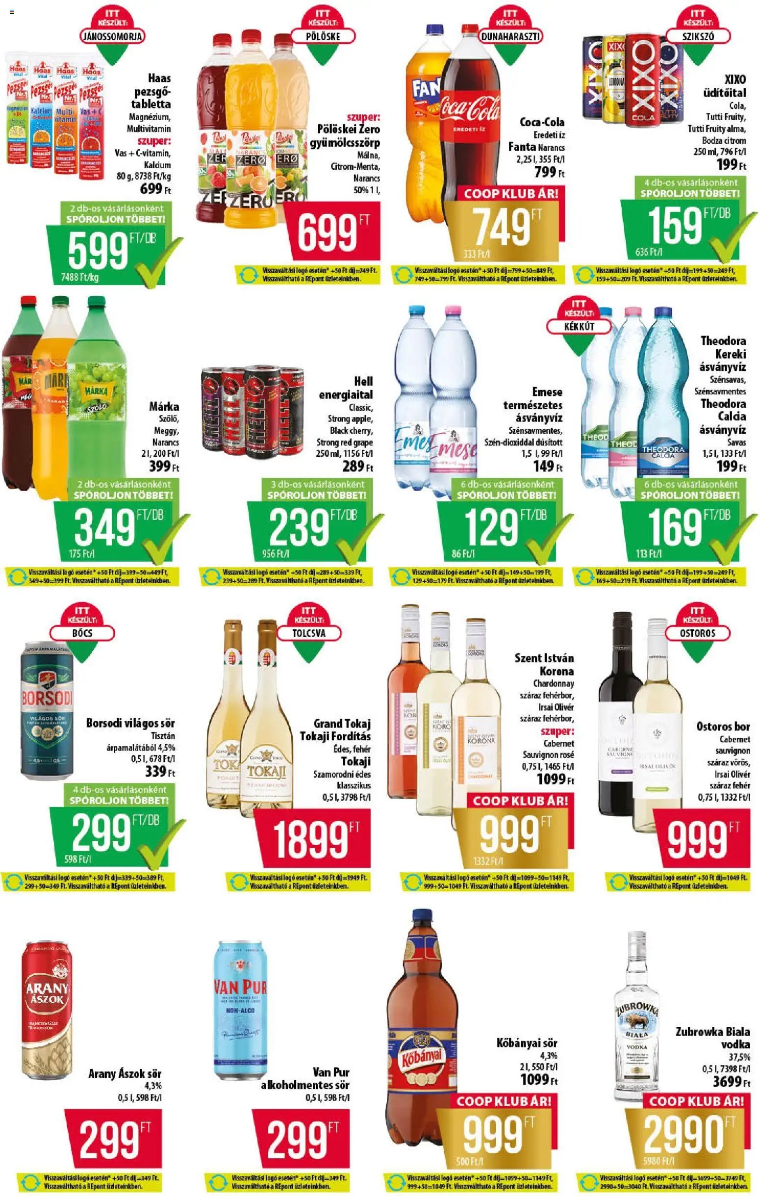 COOP újság 2025.11.06. Alföld Pro-Coop Zrt. - Abc szuper (2025-11-06 - 2025-11-12)