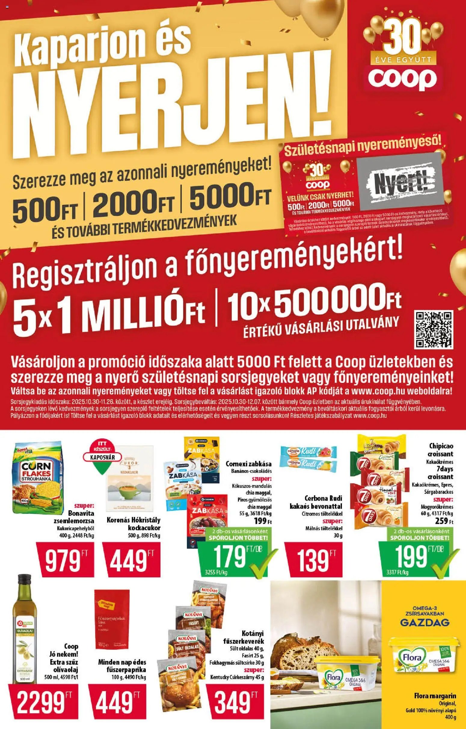 COOP újság 2025.11.06. Alföld Pro-Coop Zrt. - Abc szuper (2025-11-06 - 2025-11-12)