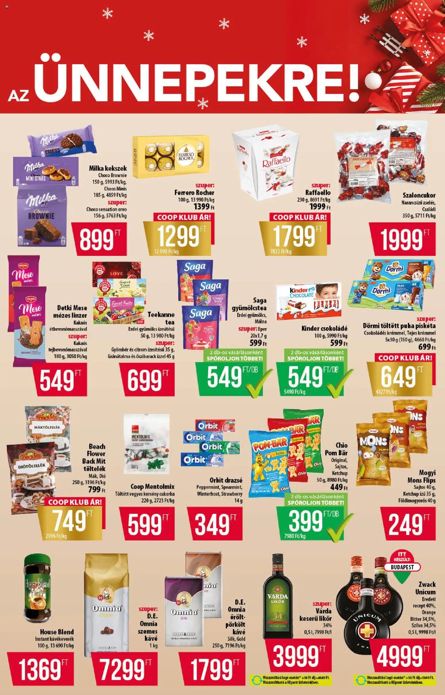 COOP újság 2025.11.06. Alföld Pro-Coop Zrt. - Abc szuper (2025-11-06 - 2025-11-12)