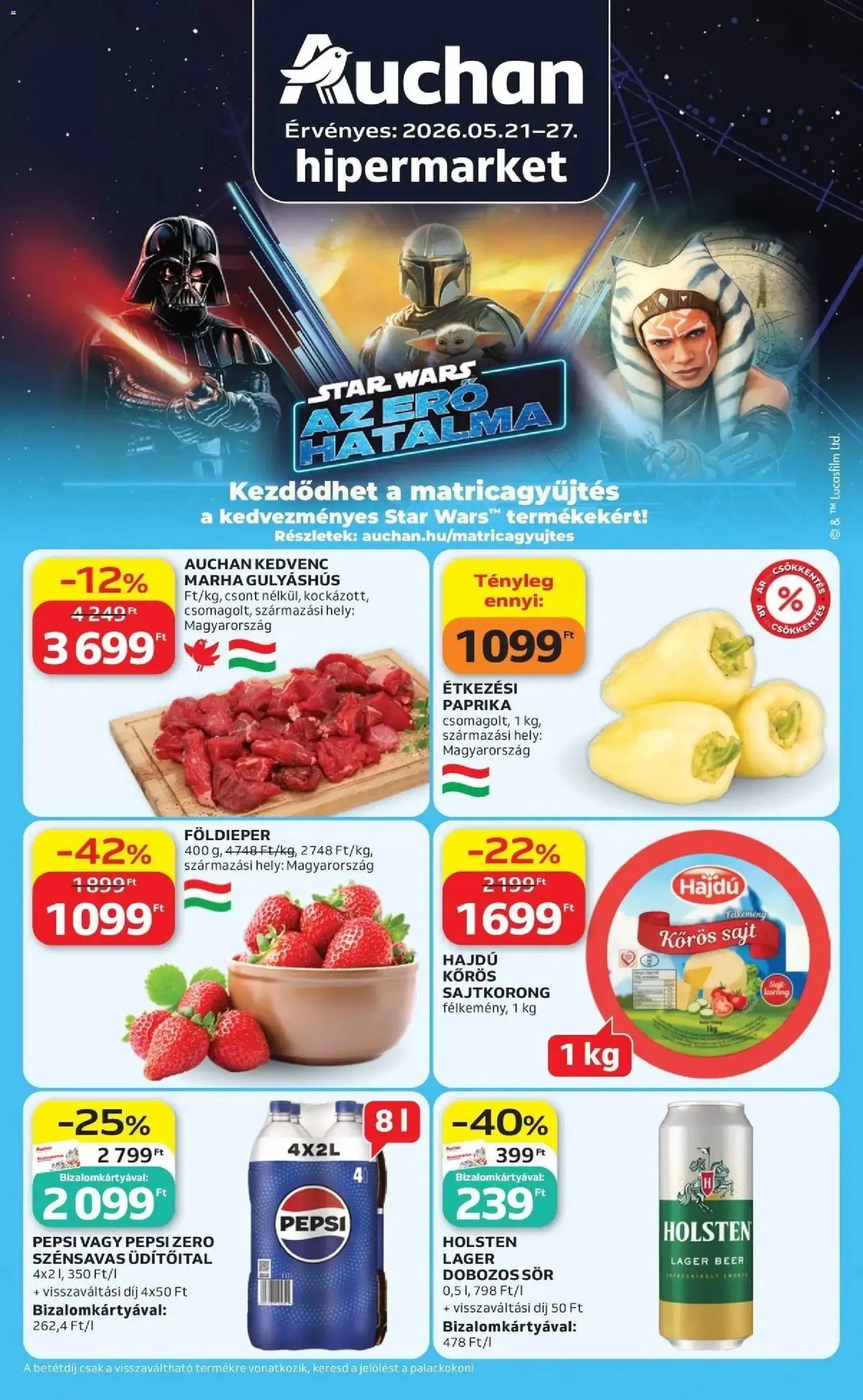 Auchan újság 2026.05.21. Auchan akciós újság Budapest (2026-05-21 - 2026-05-27)