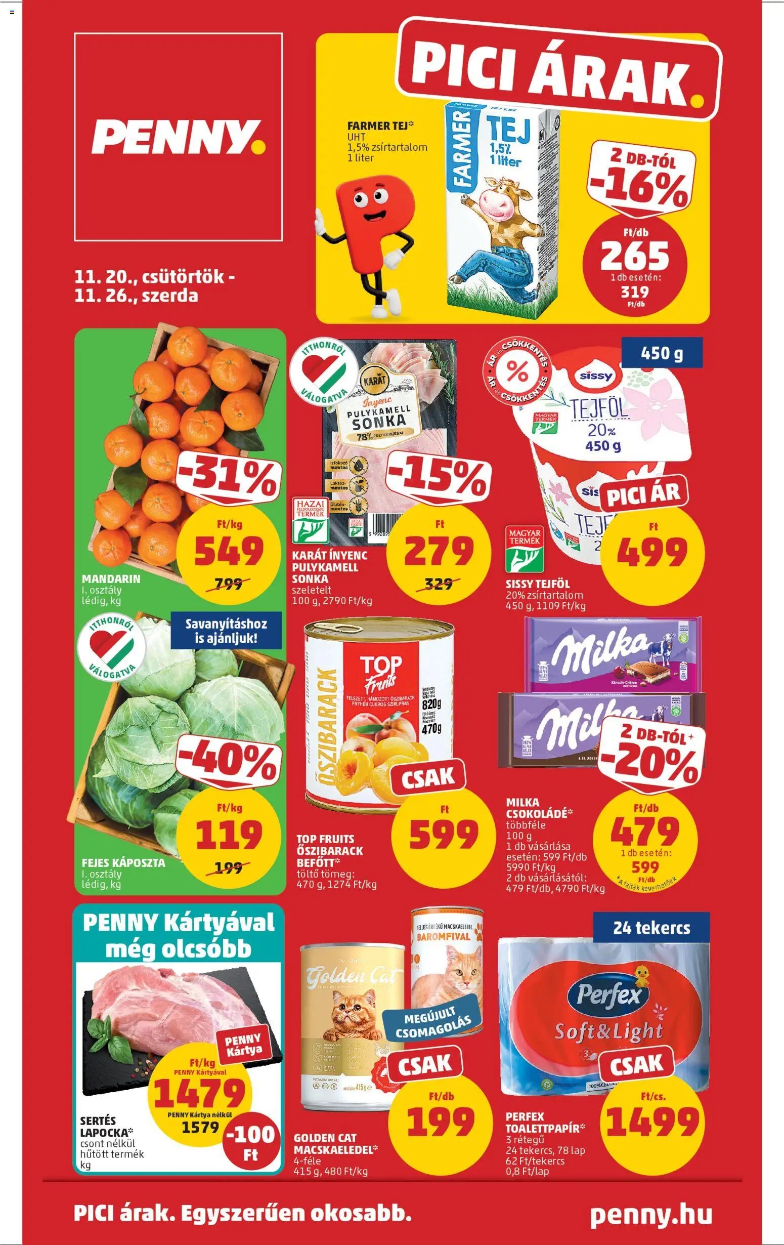 PENNY újság 2025.11.20. Black Friday (2025-11-20 - 2025-11-26)