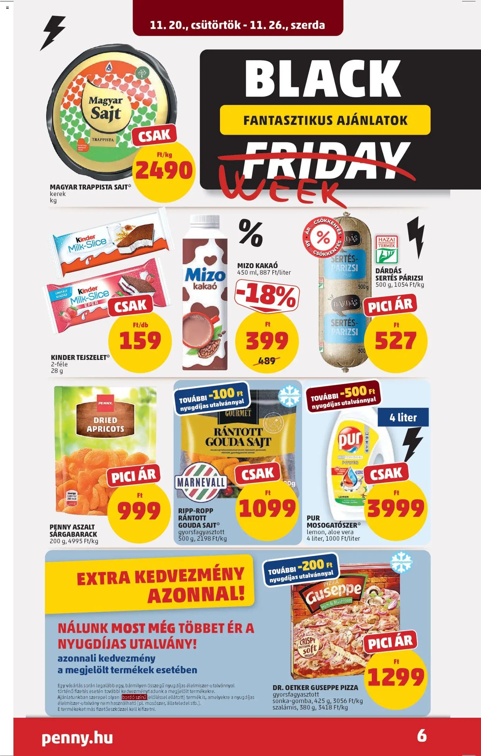 PENNY újság 2025.11.20. Black Friday (2025-11-20 - 2025-11-26)