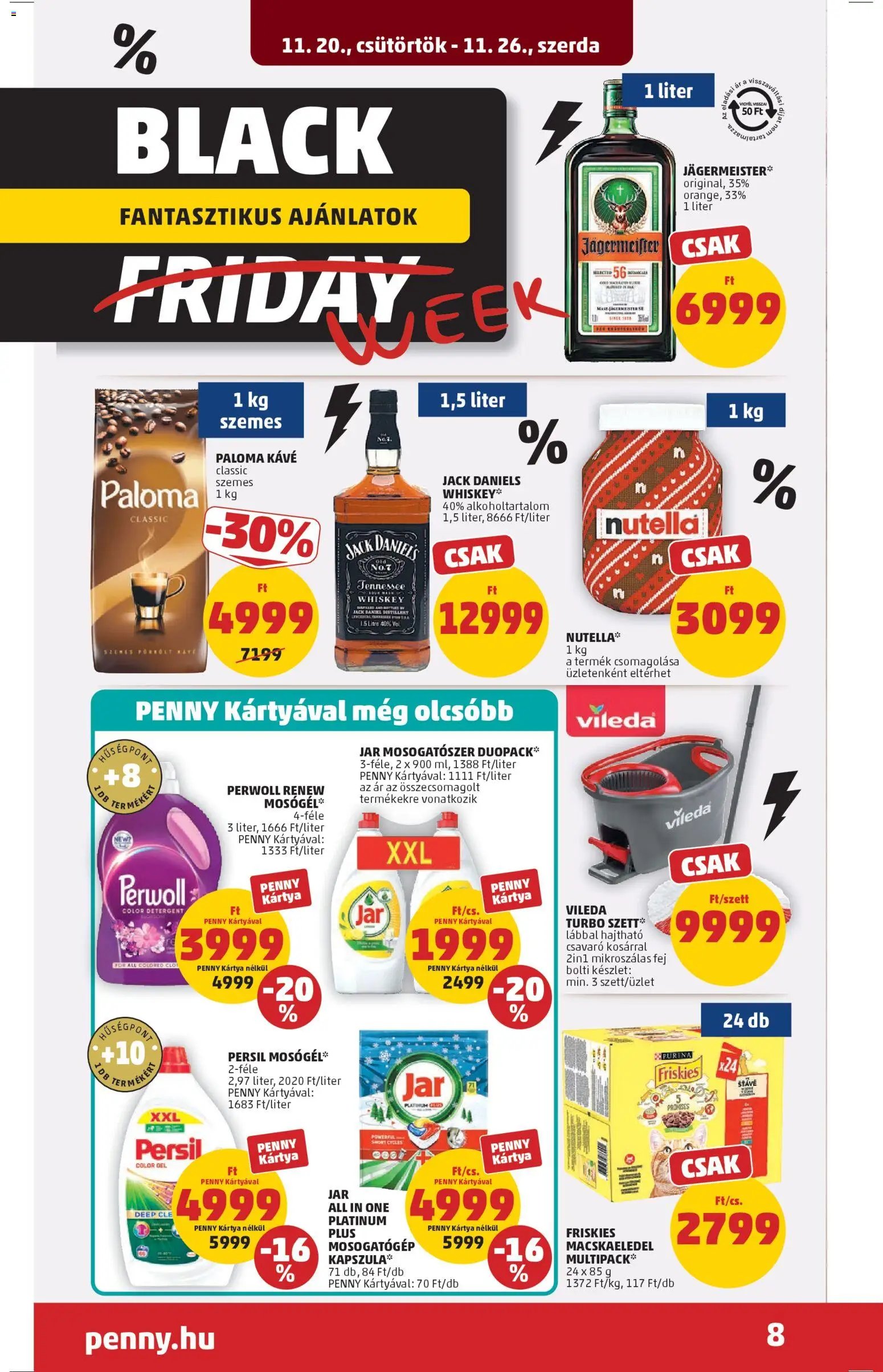 PENNY újság 2025.11.20. Black Friday (2025-11-20 - 2025-11-26)
