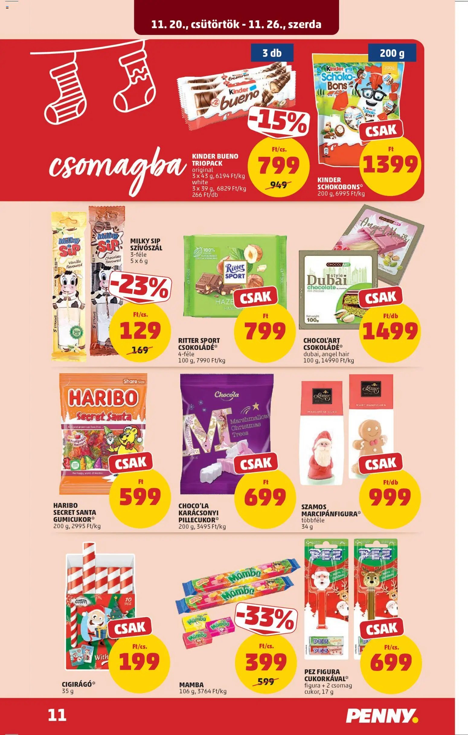 PENNY újság 2025.11.20. Black Friday (2025-11-20 - 2025-11-26)