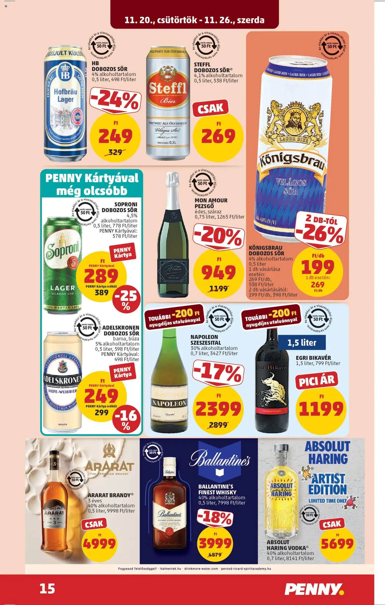 PENNY újság 2025.11.20. Black Friday (2025-11-20 - 2025-11-26)