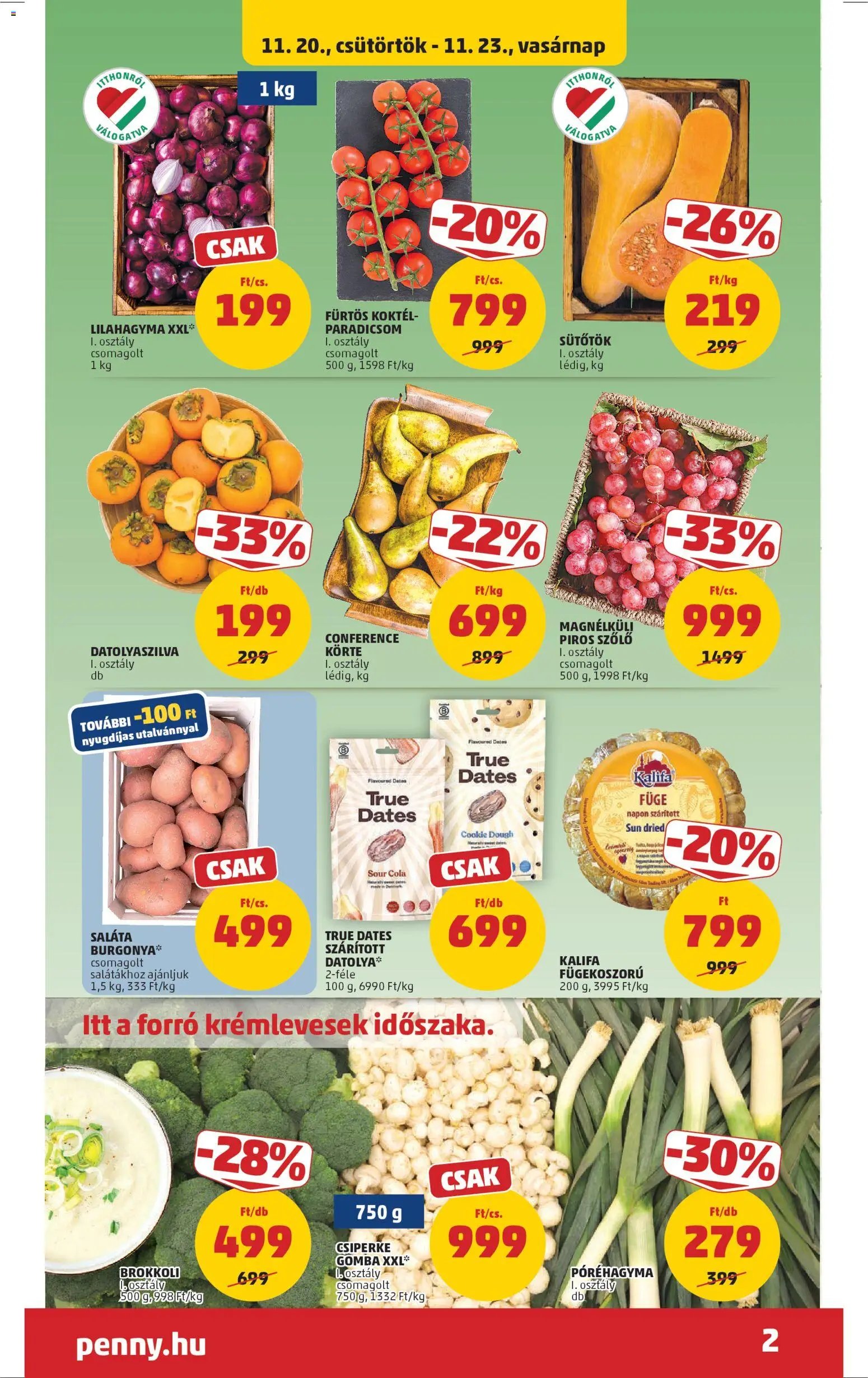 PENNY újság 2025.11.20. Black Friday (2025-11-20 - 2025-11-26)