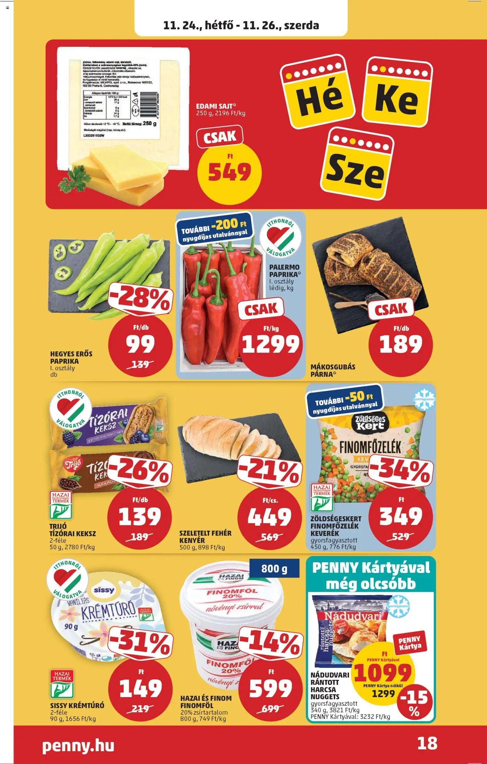 PENNY újság 2025.11.20. Black Friday (2025-11-20 - 2025-11-26)