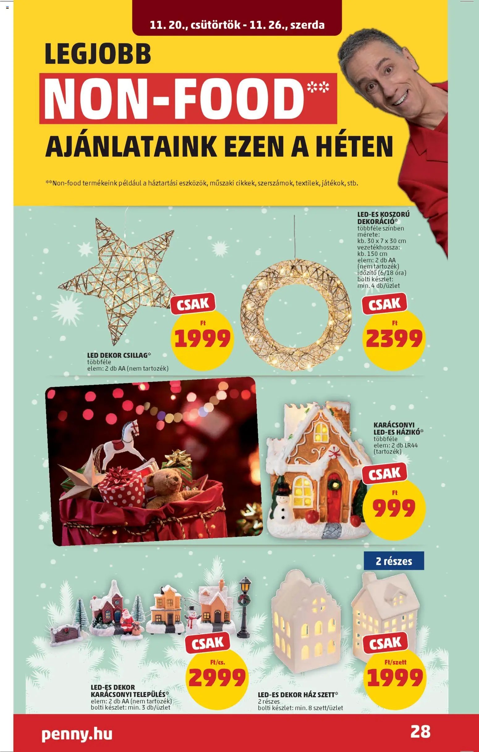 PENNY újság 2025.11.20. Black Friday (2025-11-20 - 2025-11-26)