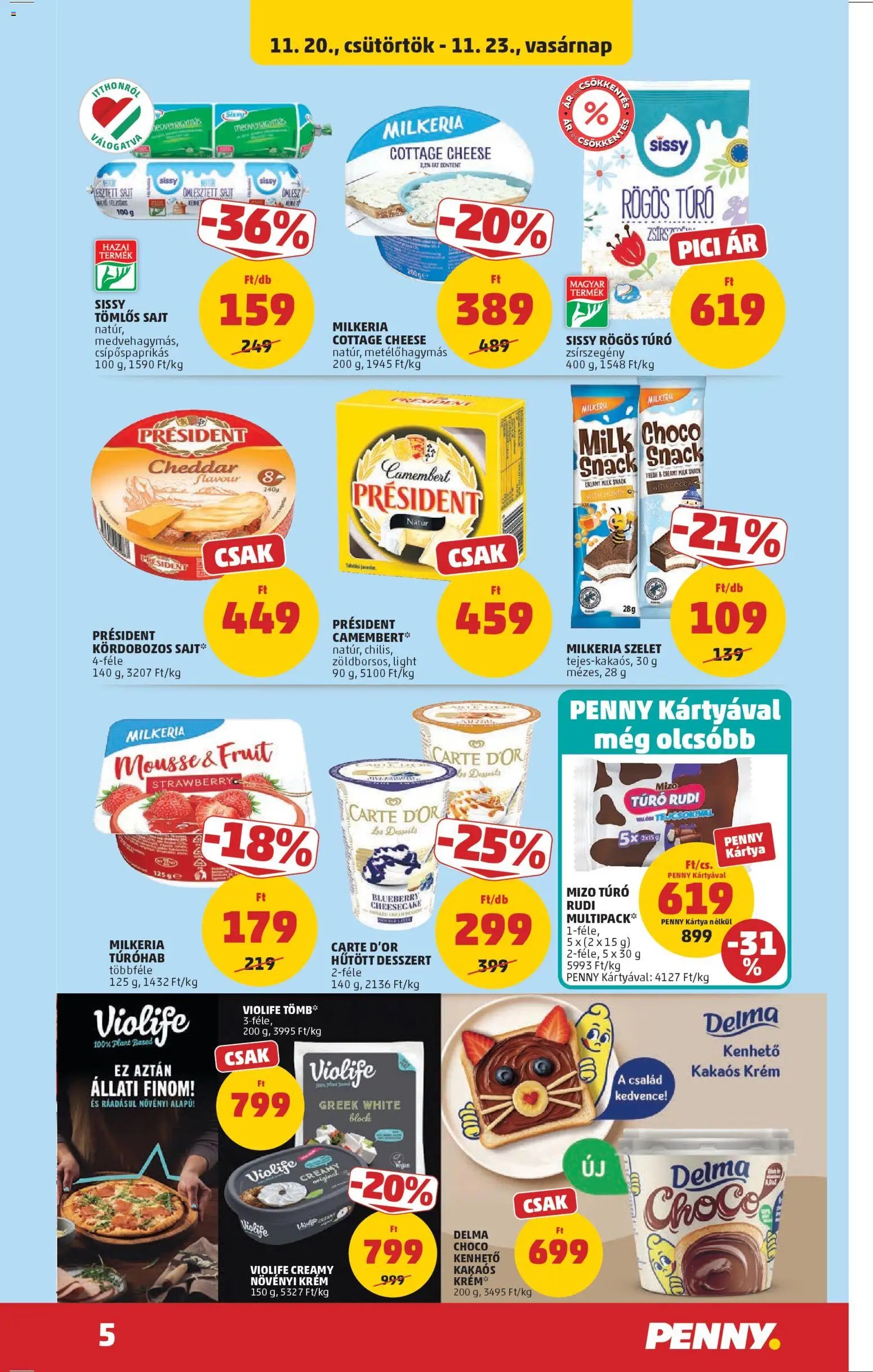 PENNY újság 2025.11.20. Black Friday (2025-11-20 - 2025-11-26)