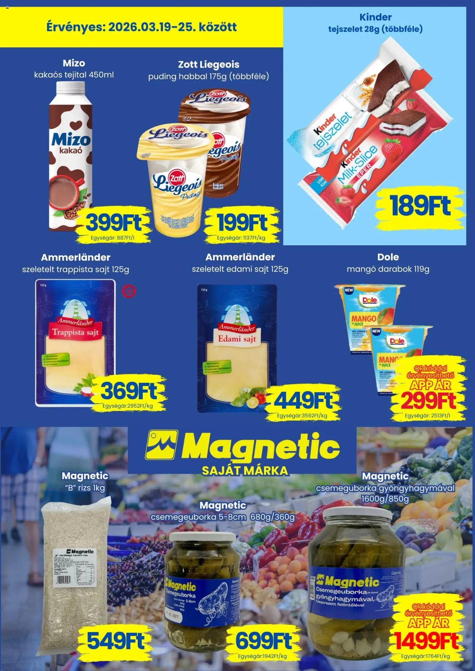Magnetic újság 2026.03.19. Magnetic akciós újság (2026-03-19 - 2026-03-25)