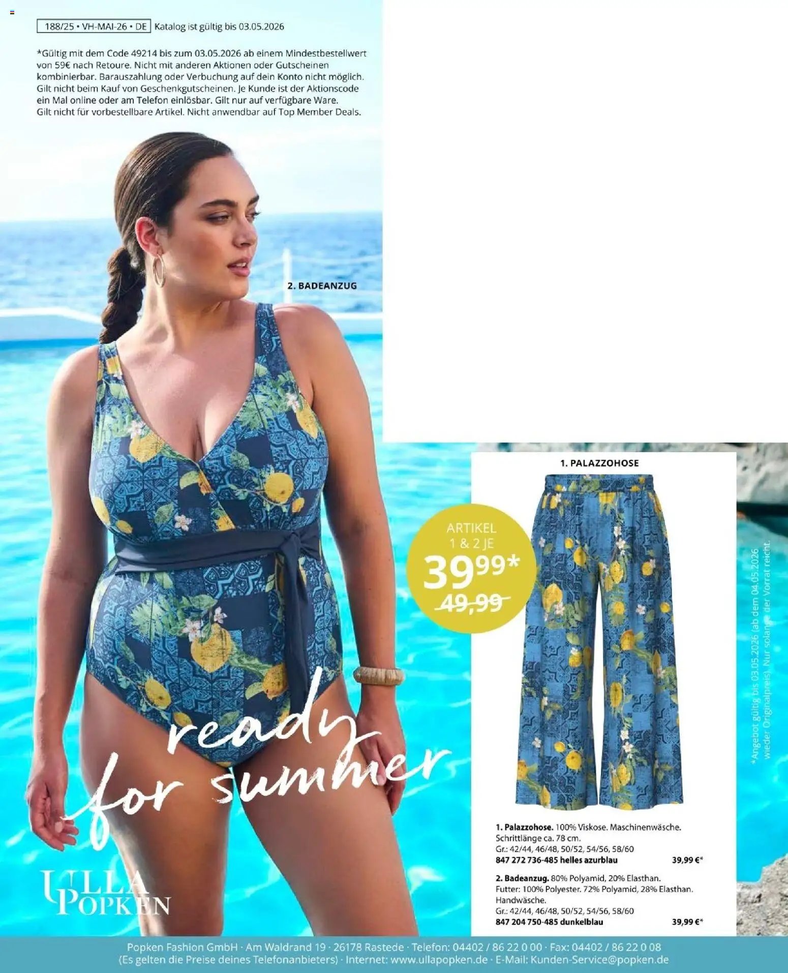 Ulla Popken újság 2026.05.01. Ulla Popken akciós újság (2026-05-01 - 2026-05-31)