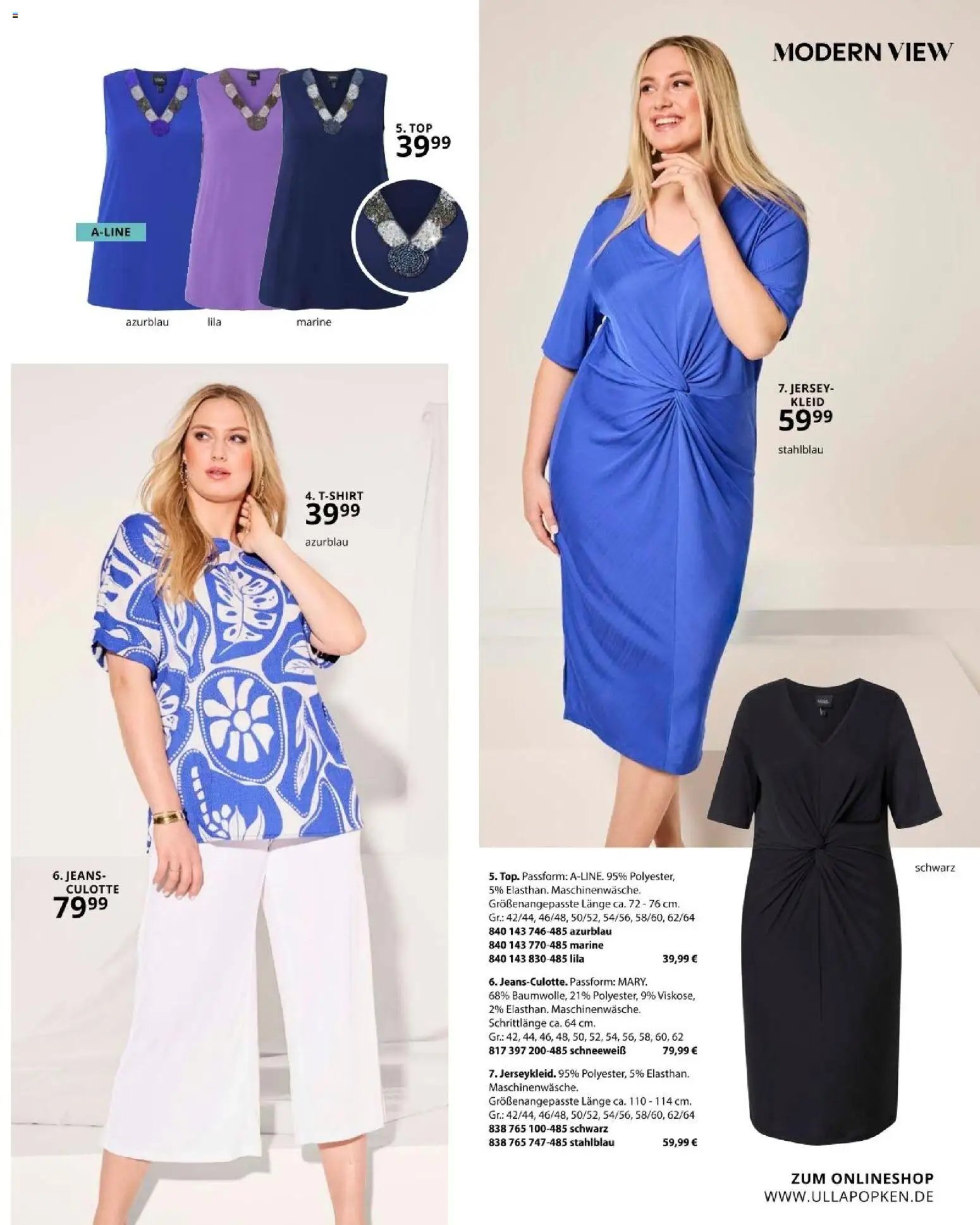 Ulla Popken újság 2026.05.01. Ulla Popken akciós újság (2026-05-01 - 2026-05-31)