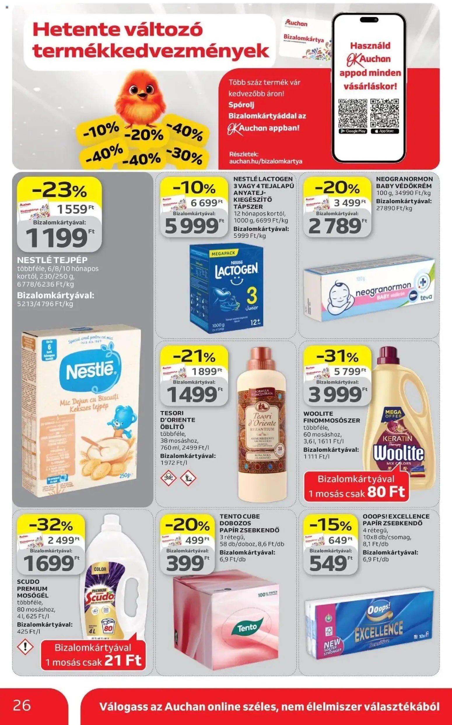 Auchan újság 2026.04.09. Auchan akciós újság Budapest (2026-04-09 - 2026-04-15)