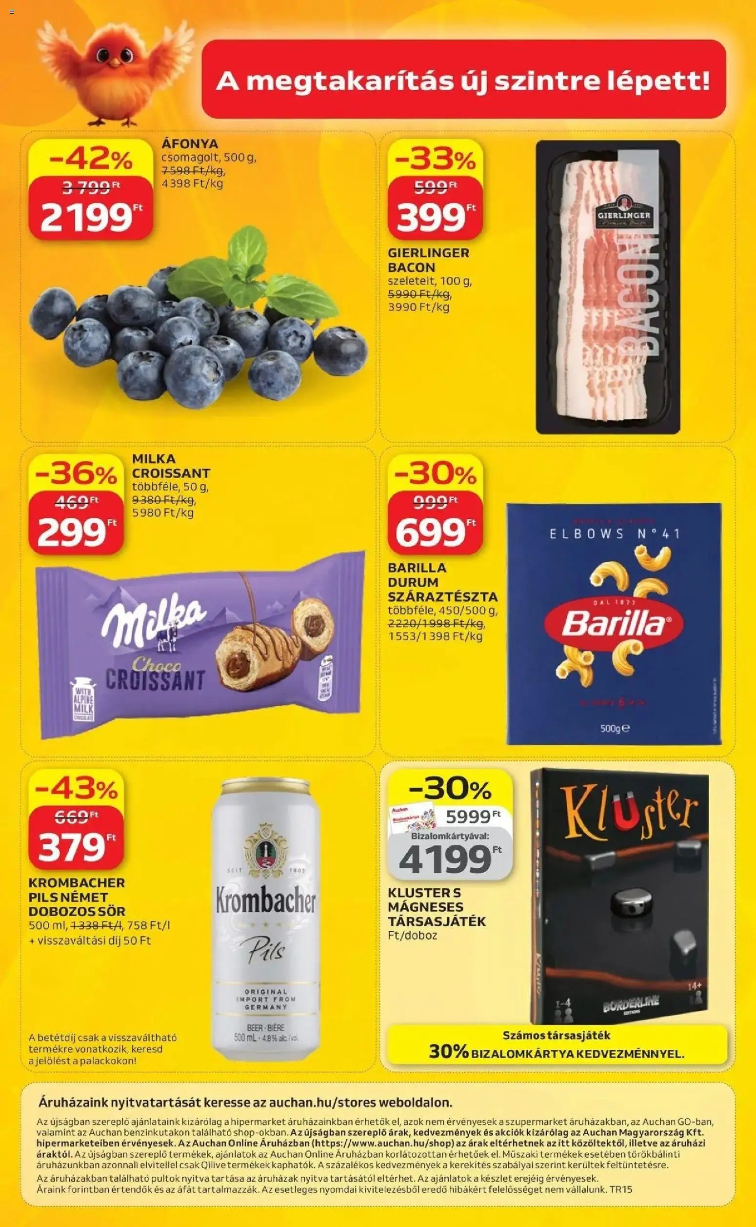 Auchan újság 2026.04.09. Auchan akciós újság Budapest (2026-04-09 - 2026-04-15)