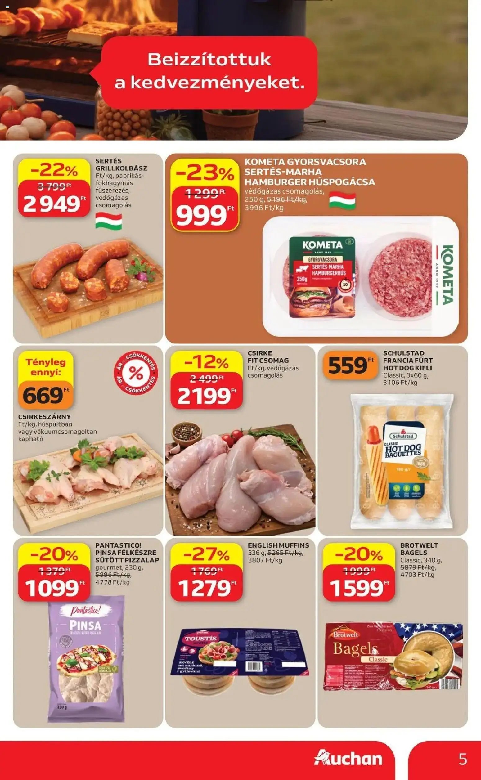 Auchan újság 2026.04.09. Auchan akciós újság Budapest (2026-04-09 - 2026-04-15)