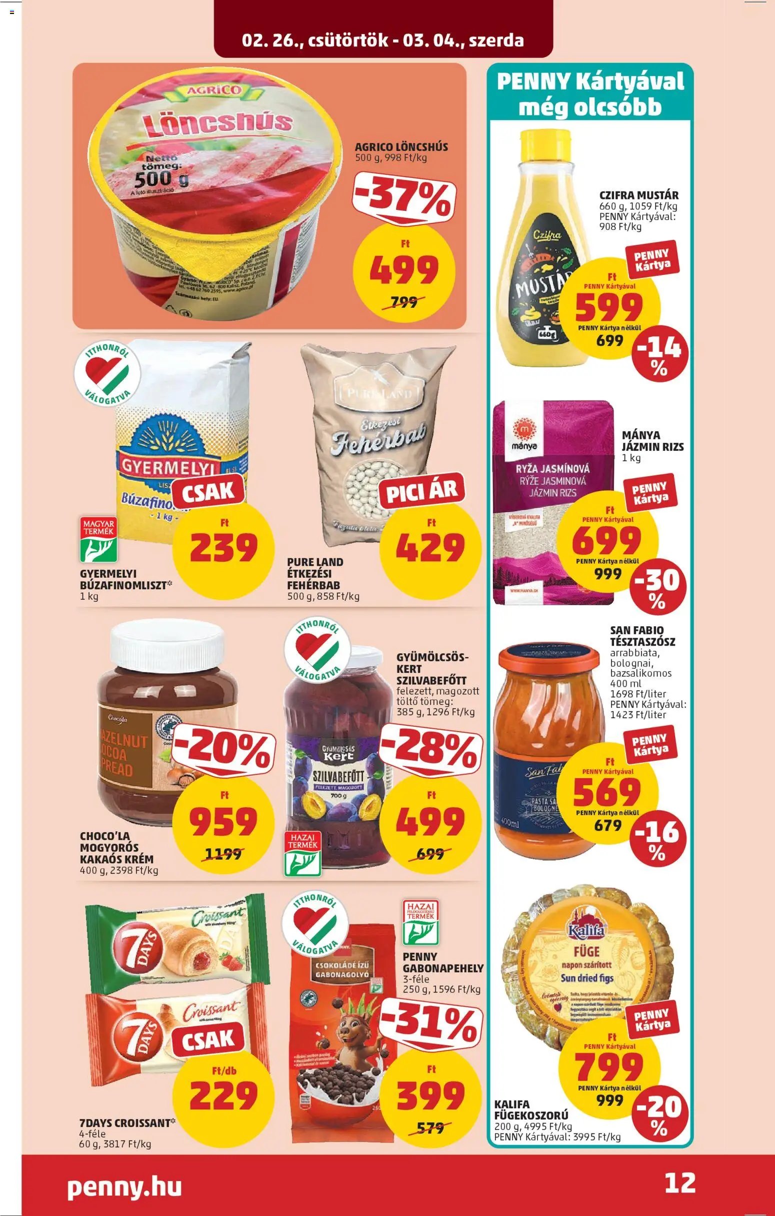 PENNY újság 2026.02.26. Akciós újság PENNY (2026-02-26 - 2026-03-04)