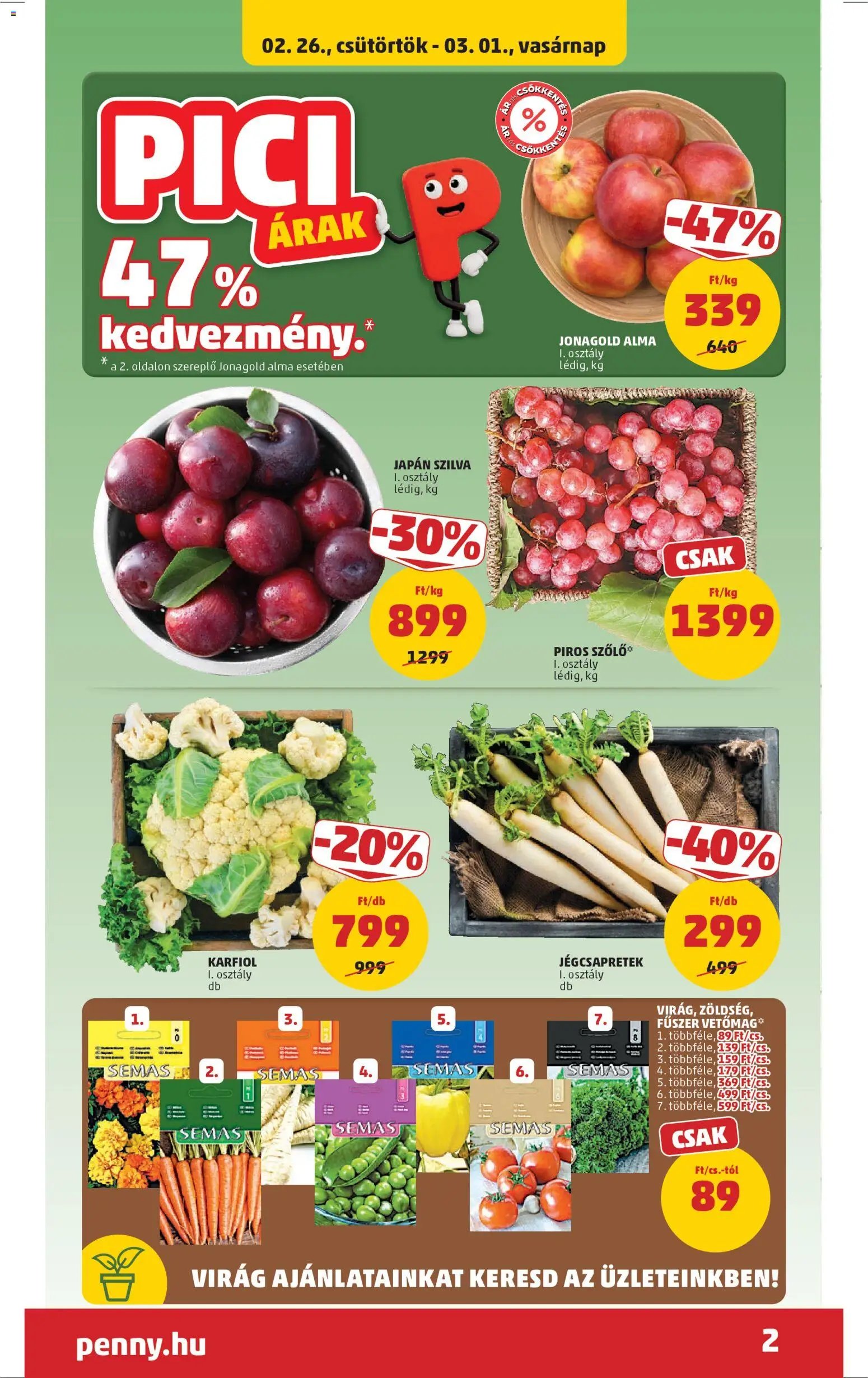 PENNY újság 2026.02.26. Akciós újság PENNY (2026-02-26 - 2026-03-04)