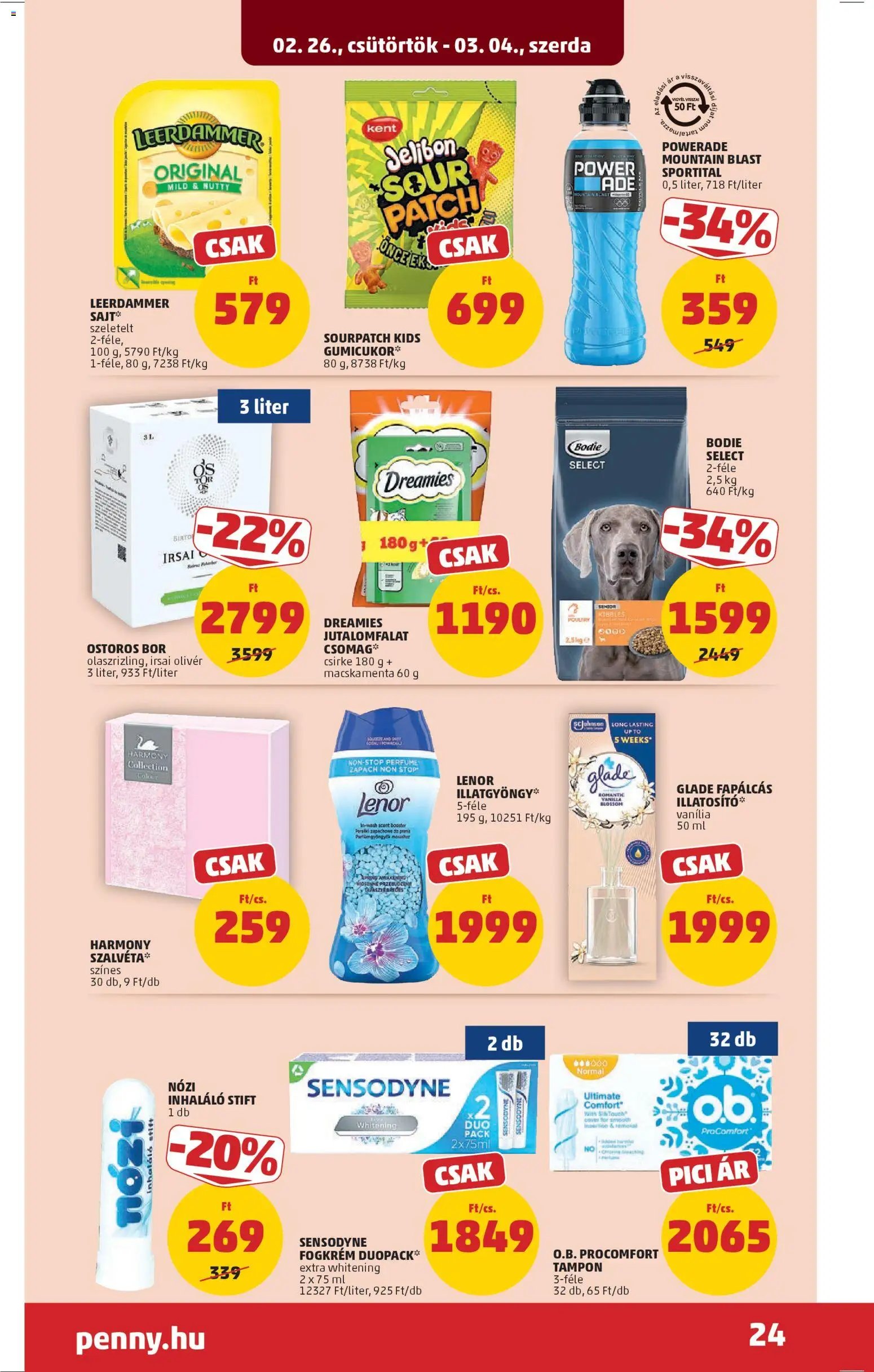 PENNY újság 2026.02.26. Akciós újság PENNY (2026-02-26 - 2026-03-04)