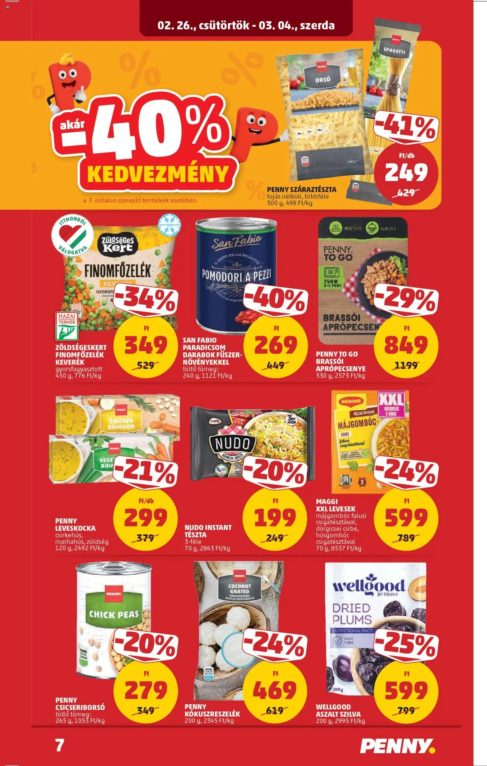 PENNY újság 2026.02.26. Akciós újság PENNY (2026-02-26 - 2026-03-04)