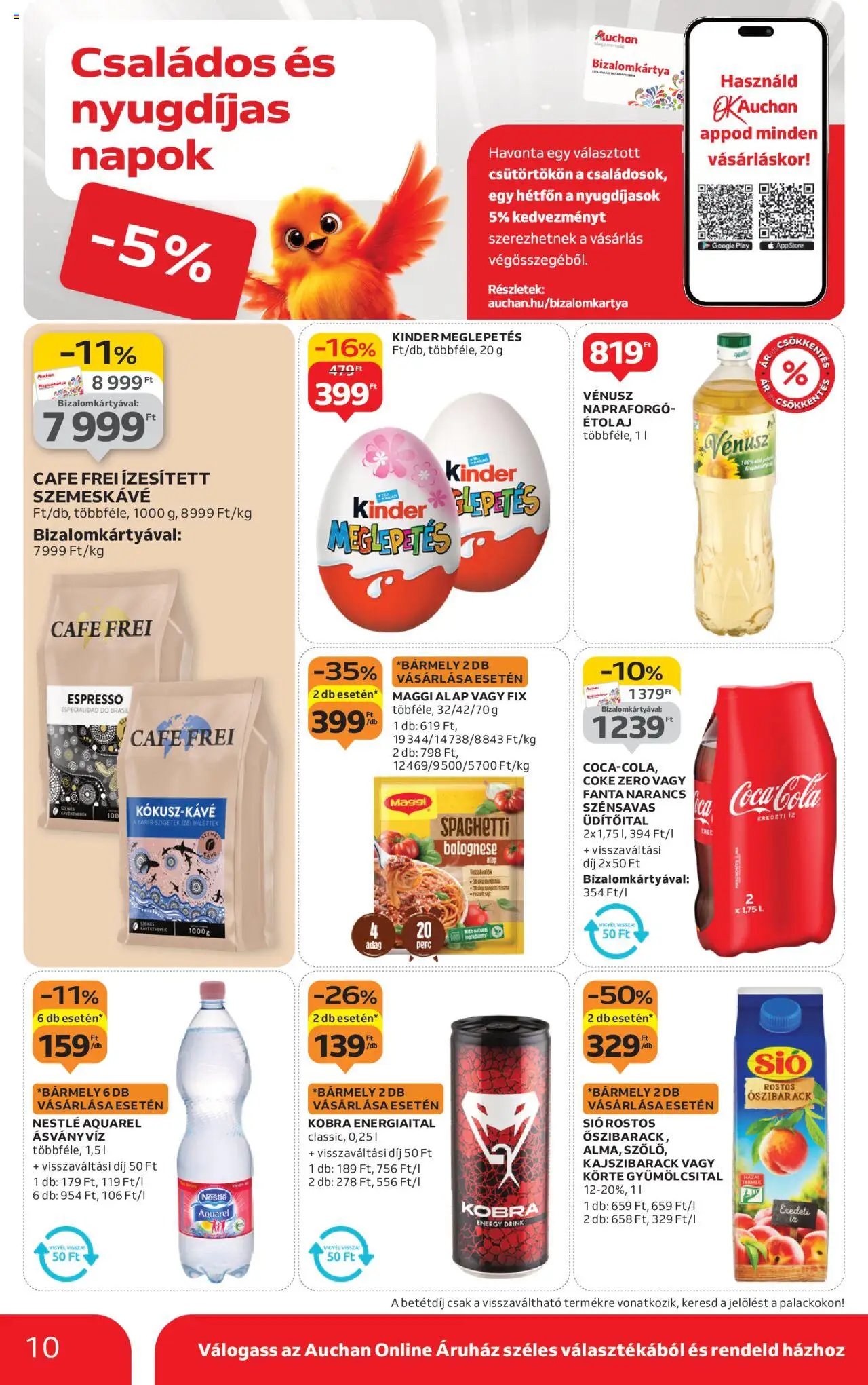 Auchan újság 2025.09.11. Szupermarket akciós újság (2025-09-11 - 2025-09-17)