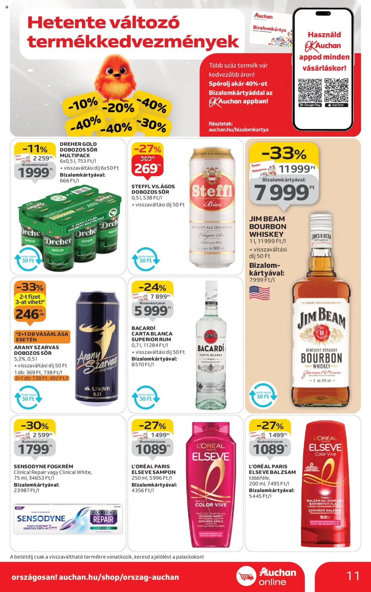 Auchan újság 2025.09.11. Szupermarket akciós újság (2025-09-11 - 2025-09-17)