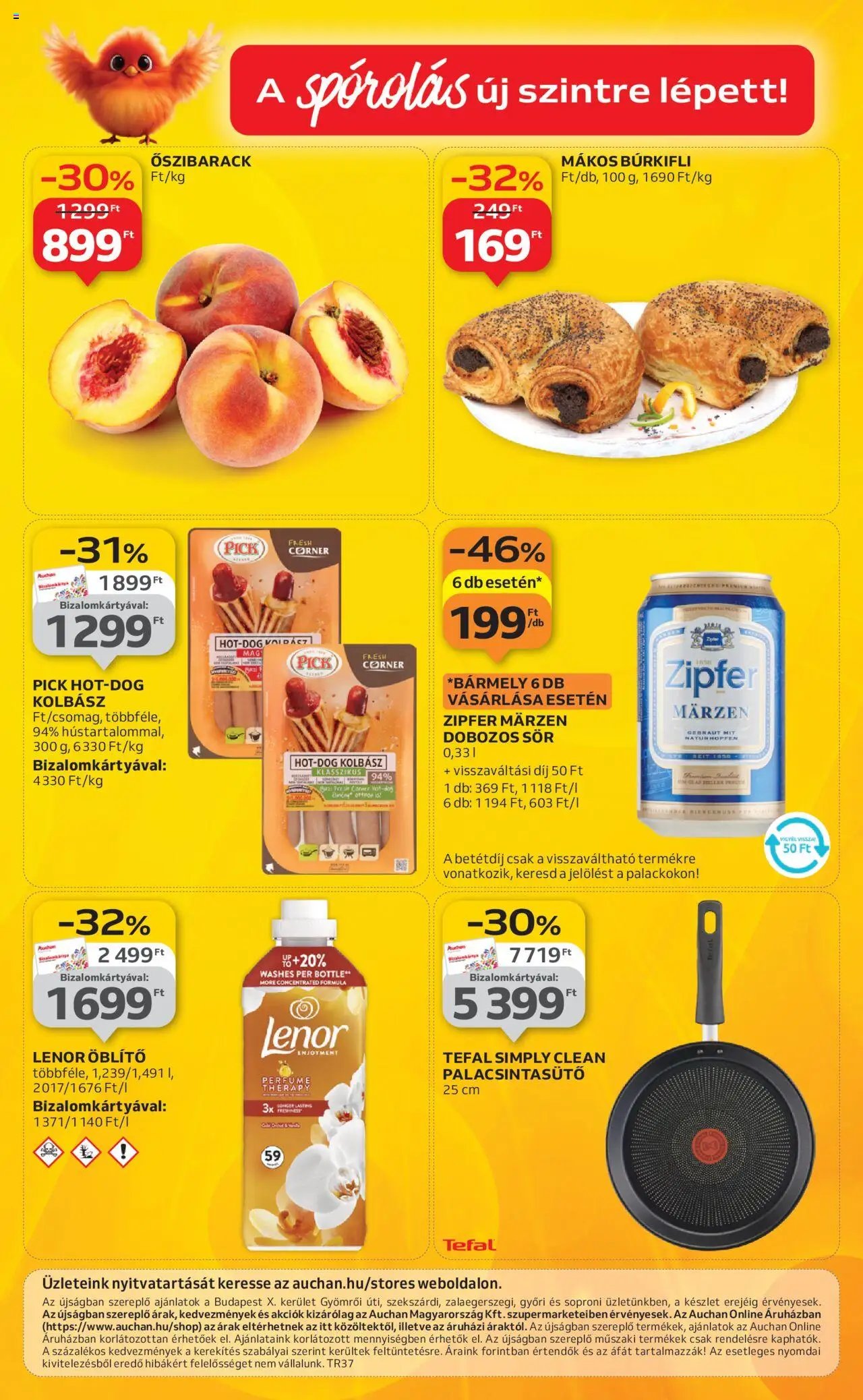 Auchan újság 2025.09.11. Szupermarket akciós újság (2025-09-11 - 2025-09-17)