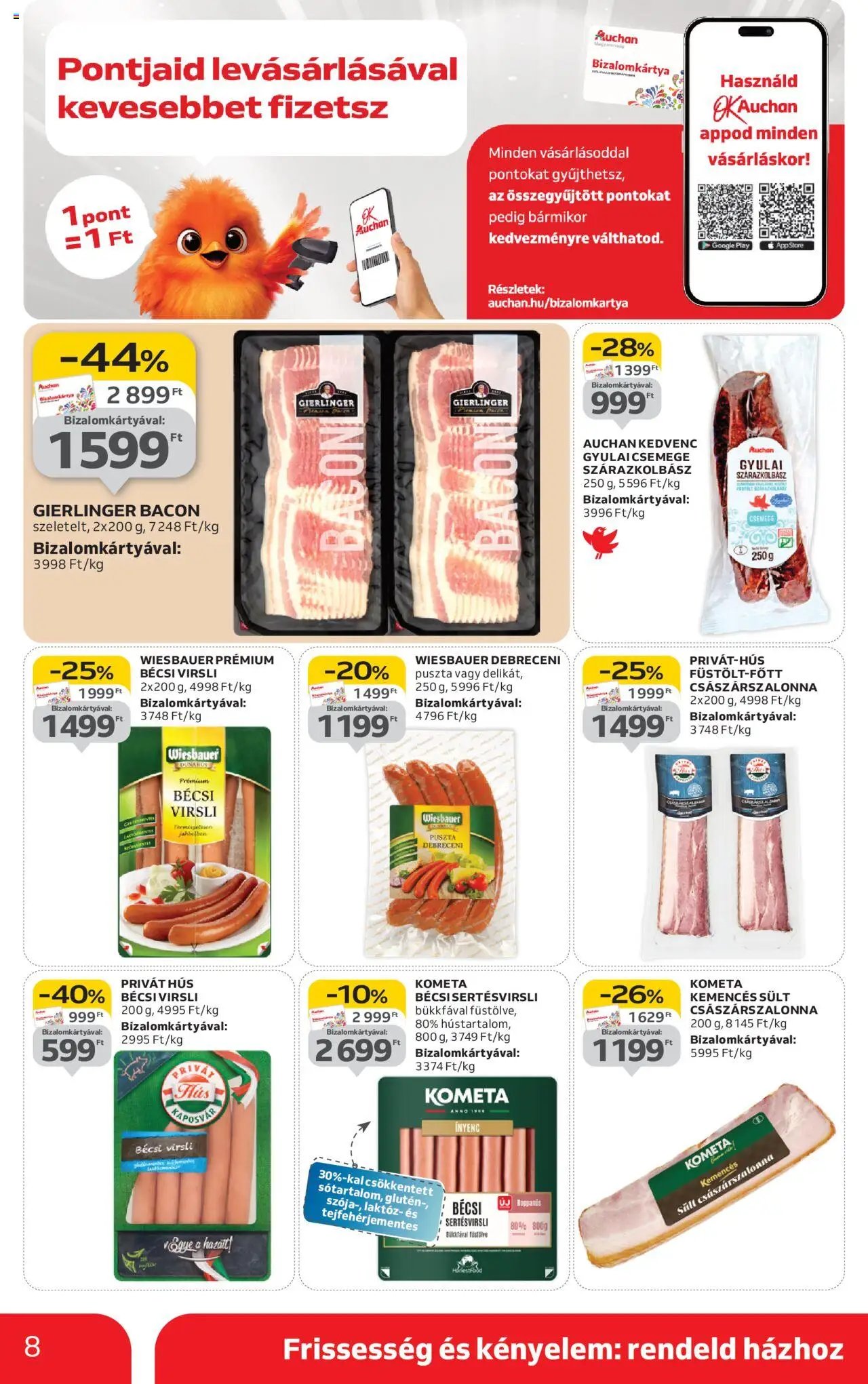 Auchan újság 2025.09.11. Szupermarket akciós újság (2025-09-11 - 2025-09-17)