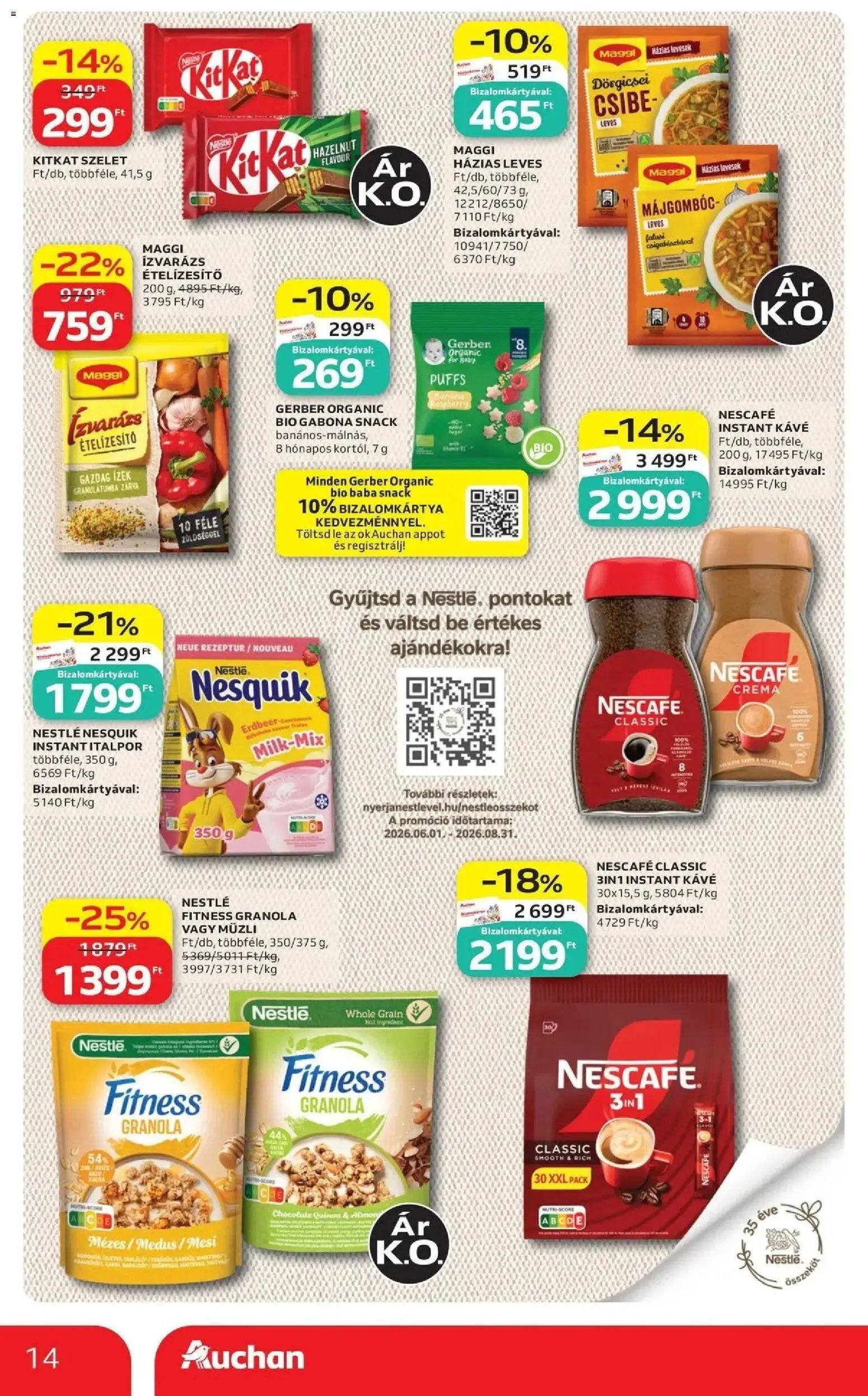 Auchan újság 2026.08.21. Auchan akciós újság Szolnok