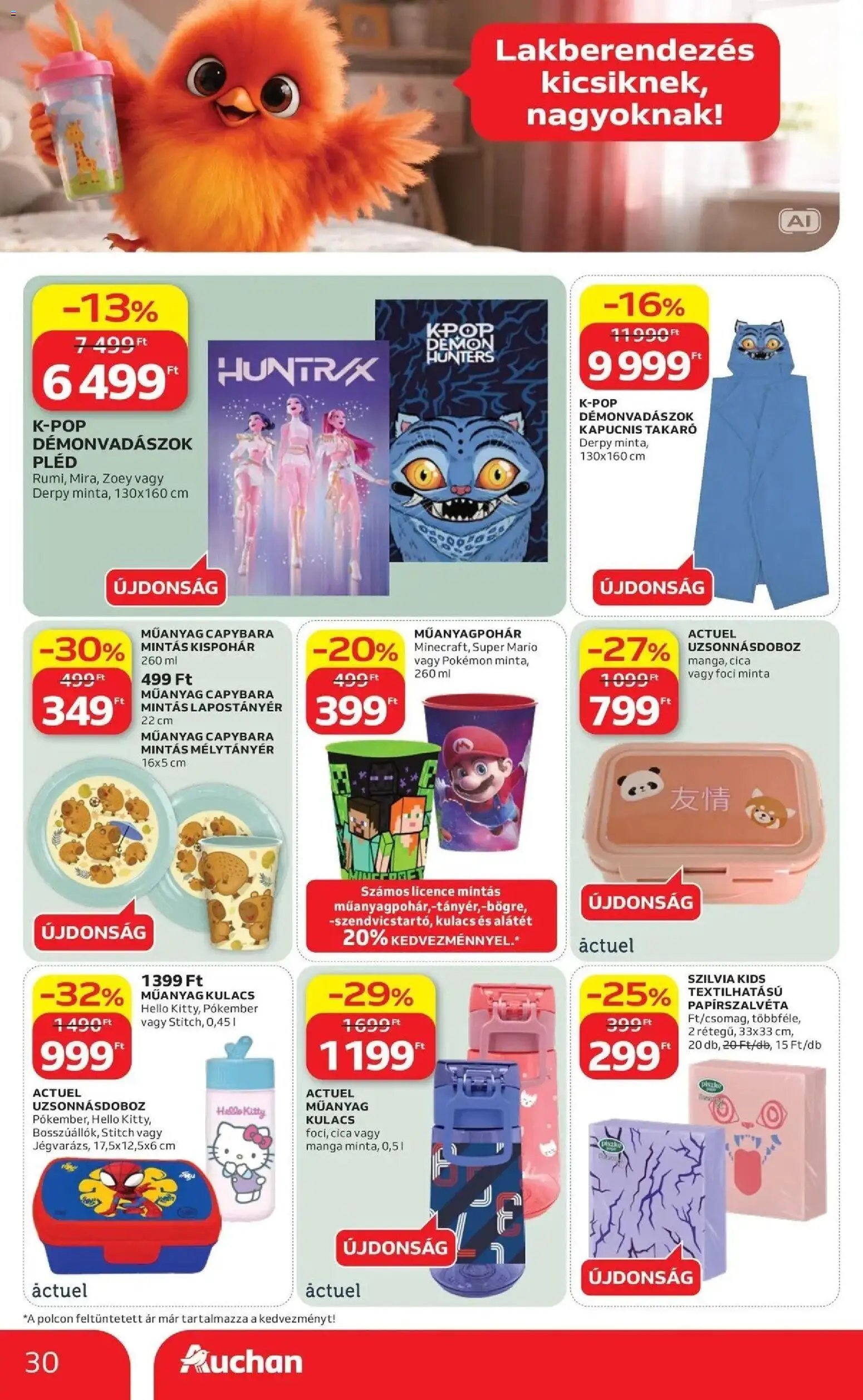 Auchan újság 2026.08.21. Auchan akciós újság Szolnok