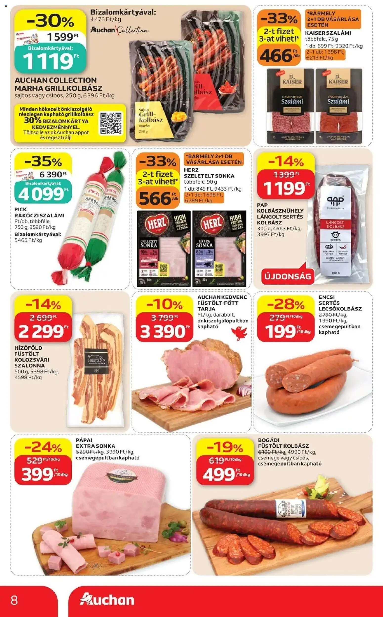 Auchan újság 2026.08.21. Auchan akciós újság Szolnok