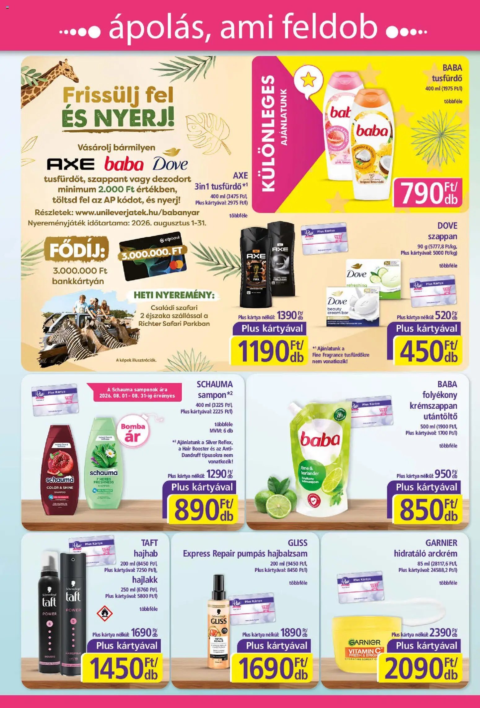 Plus Market újság 2026.08.21. Plus Market akciós újság