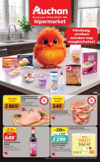 Auchan újság 2026.09.03. Auchan Saját Márkás termékeink