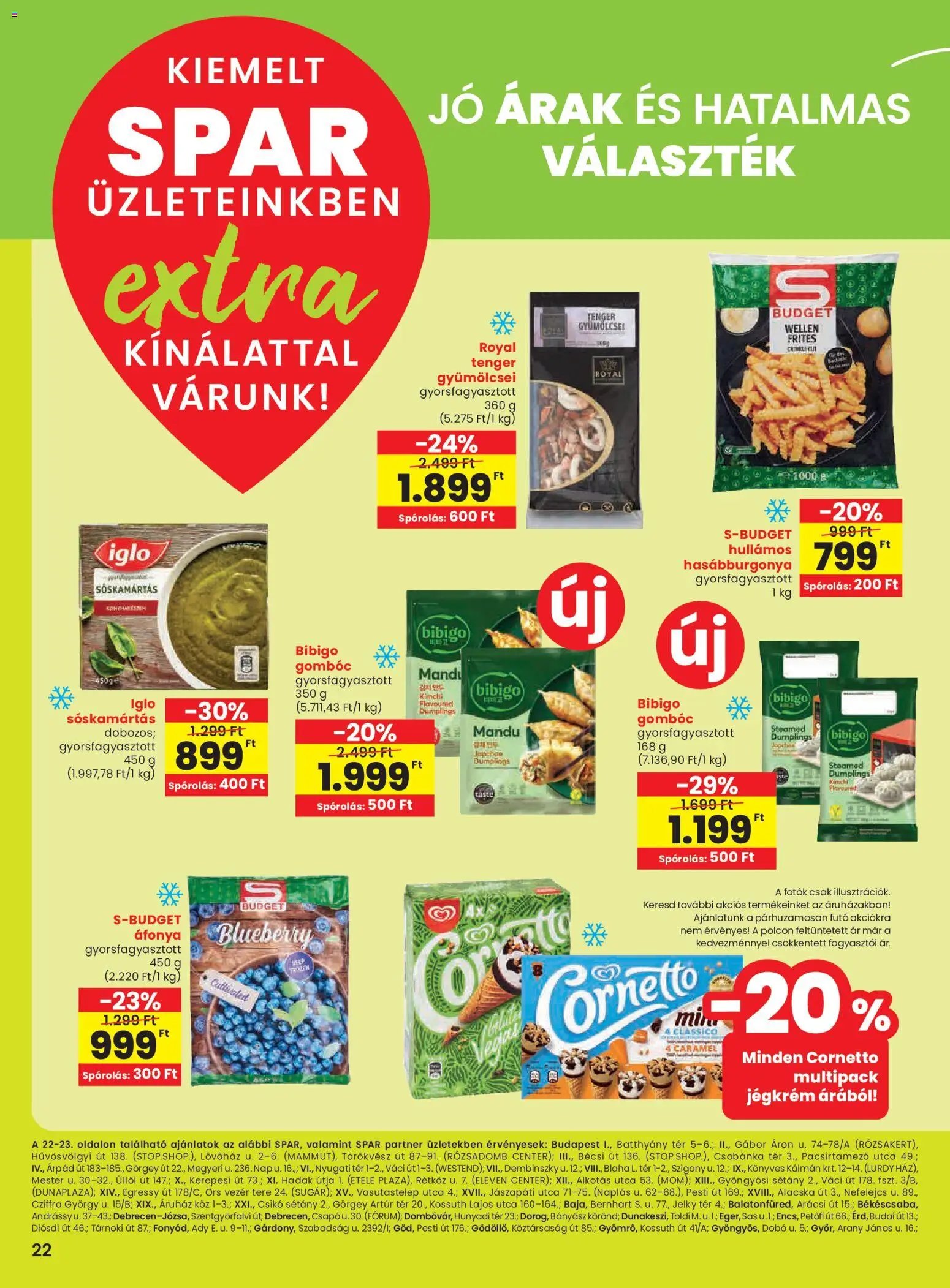 Spar újság 2025.11.06. Extra ajánlat (2025-11-06 - 2025-11-12)