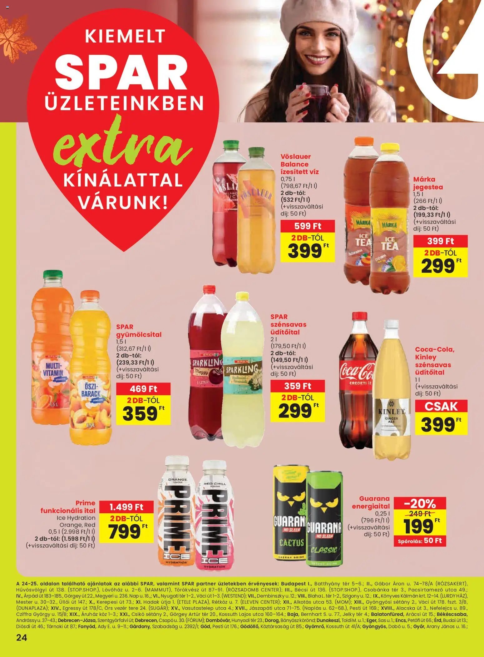 Spar újság 2025.11.06. Extra ajánlat (2025-11-06 - 2025-11-12)
