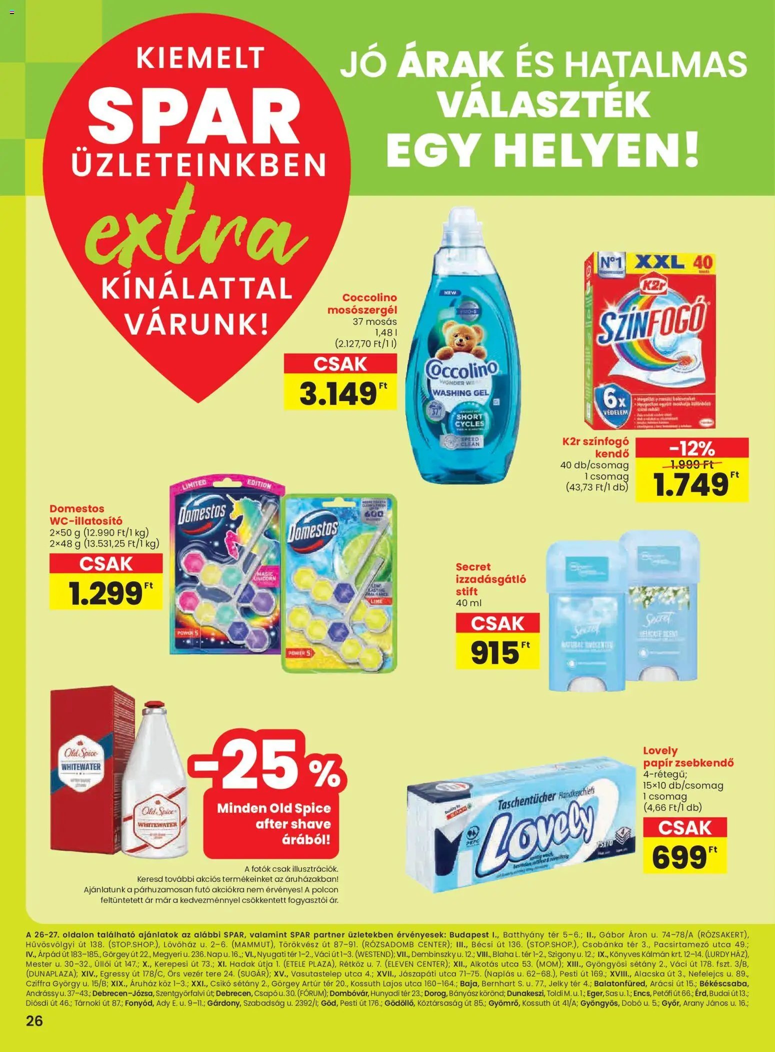 Spar újság 2025.11.06. Extra ajánlat (2025-11-06 - 2025-11-12)