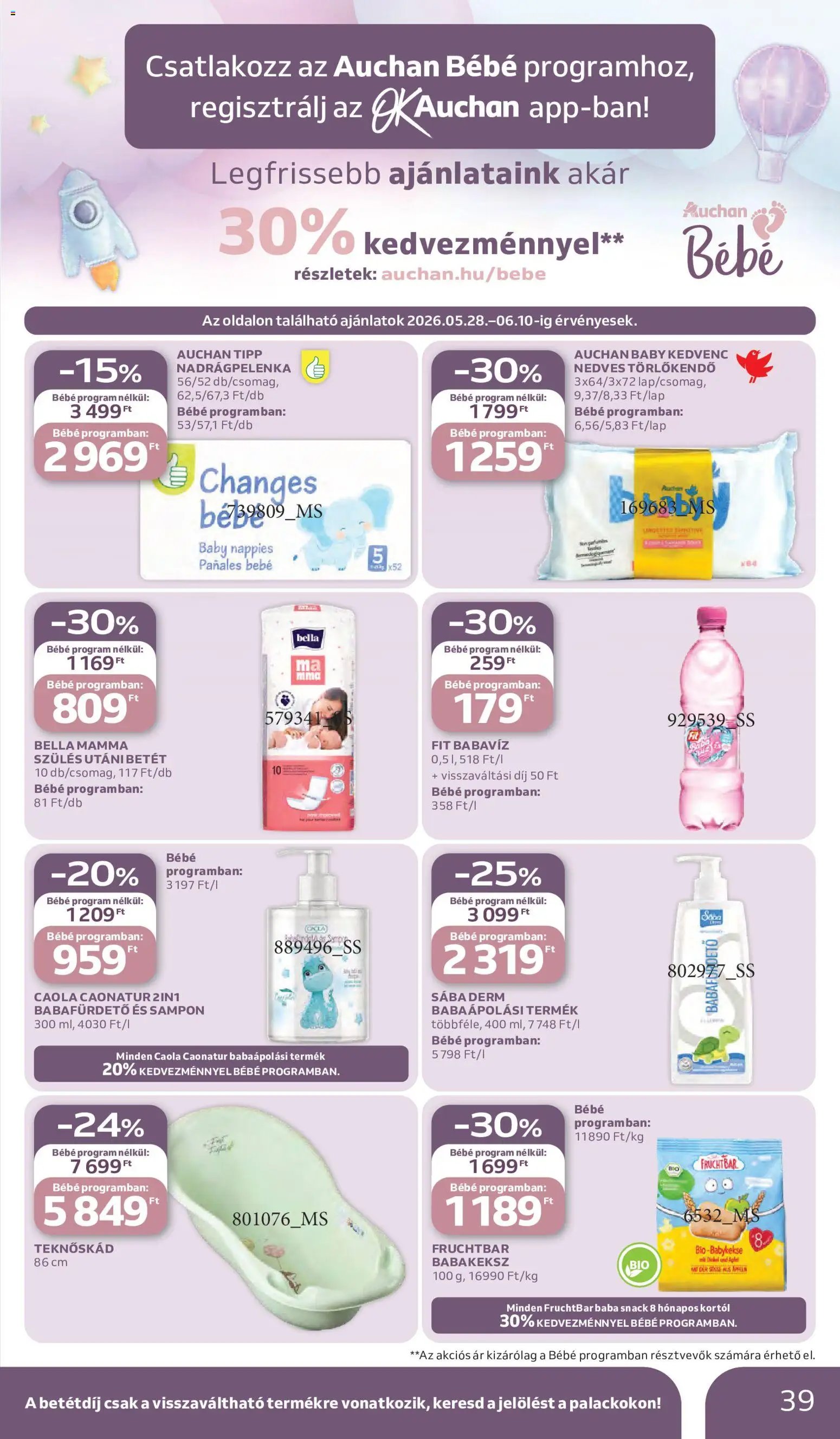 Auchan újság 2026.05.28. Auchan akciós újság (2026-05-28 - 2026-06-03)