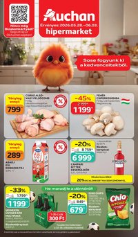 Auchan újság 2026.05.28. Auchan akciós újság (2026-05-28 - 2026-06-03)